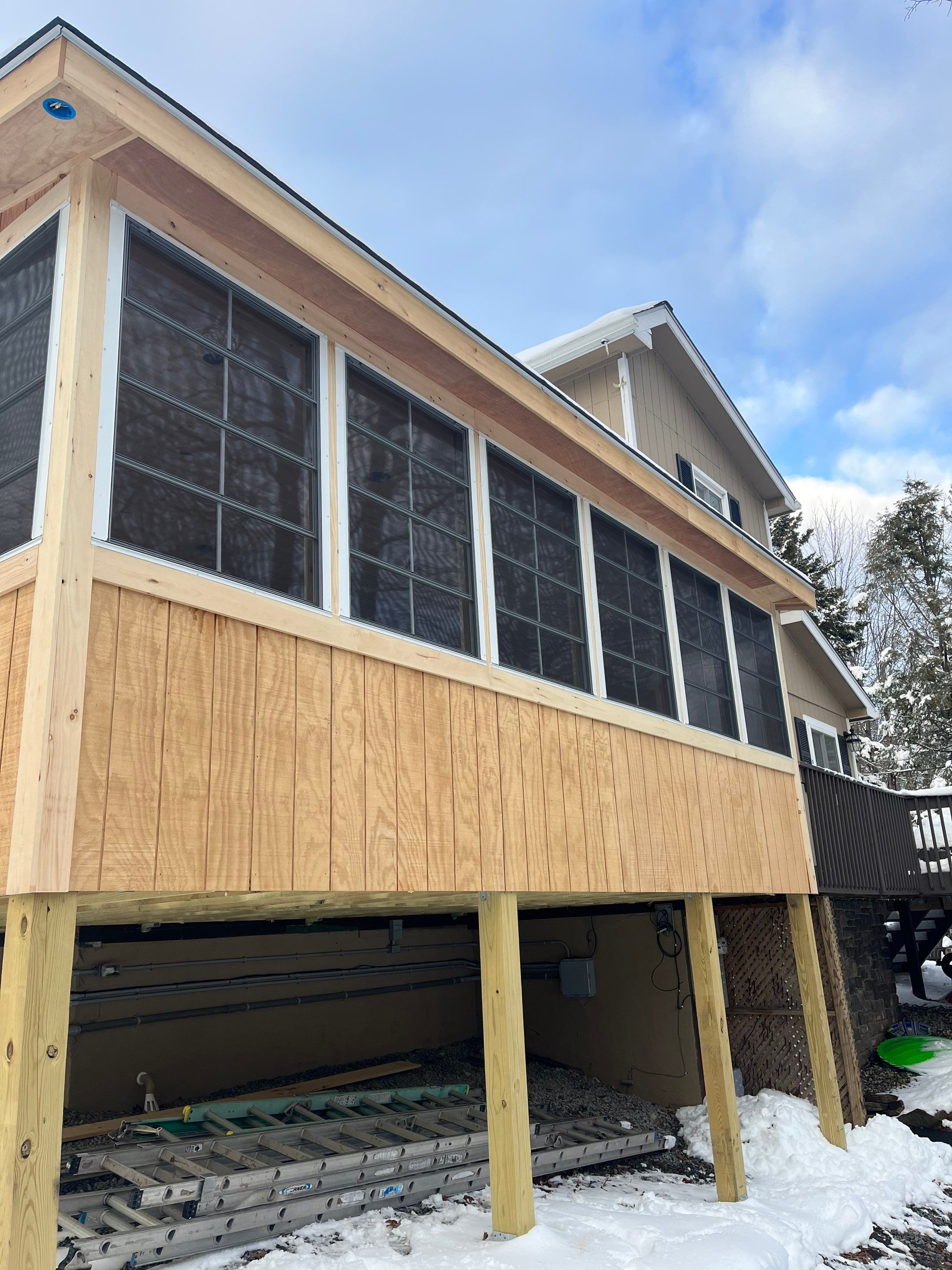 Richardson Porch And Rear Addition by Burke Home Services