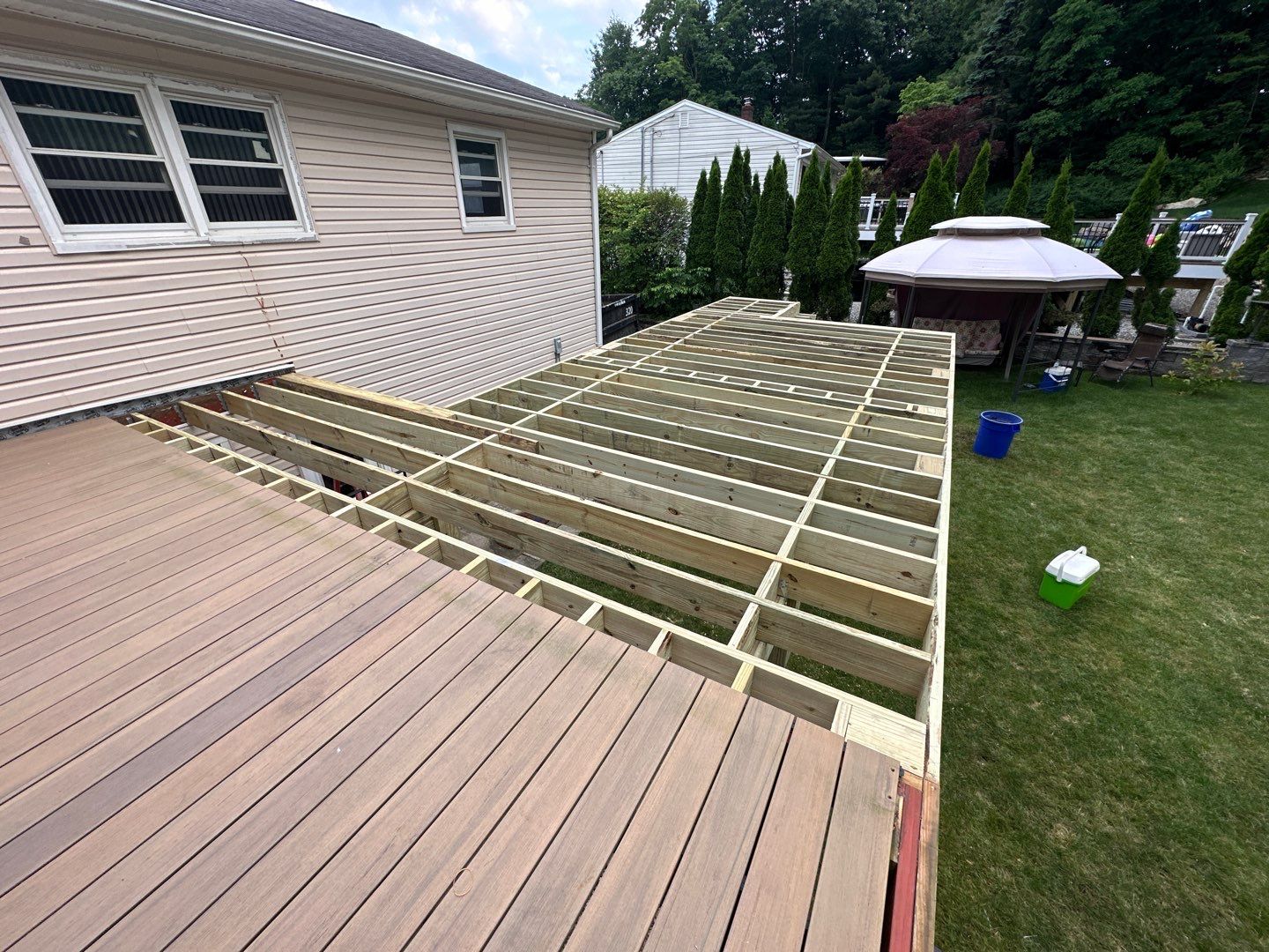 New Deck Extension by deck guardian