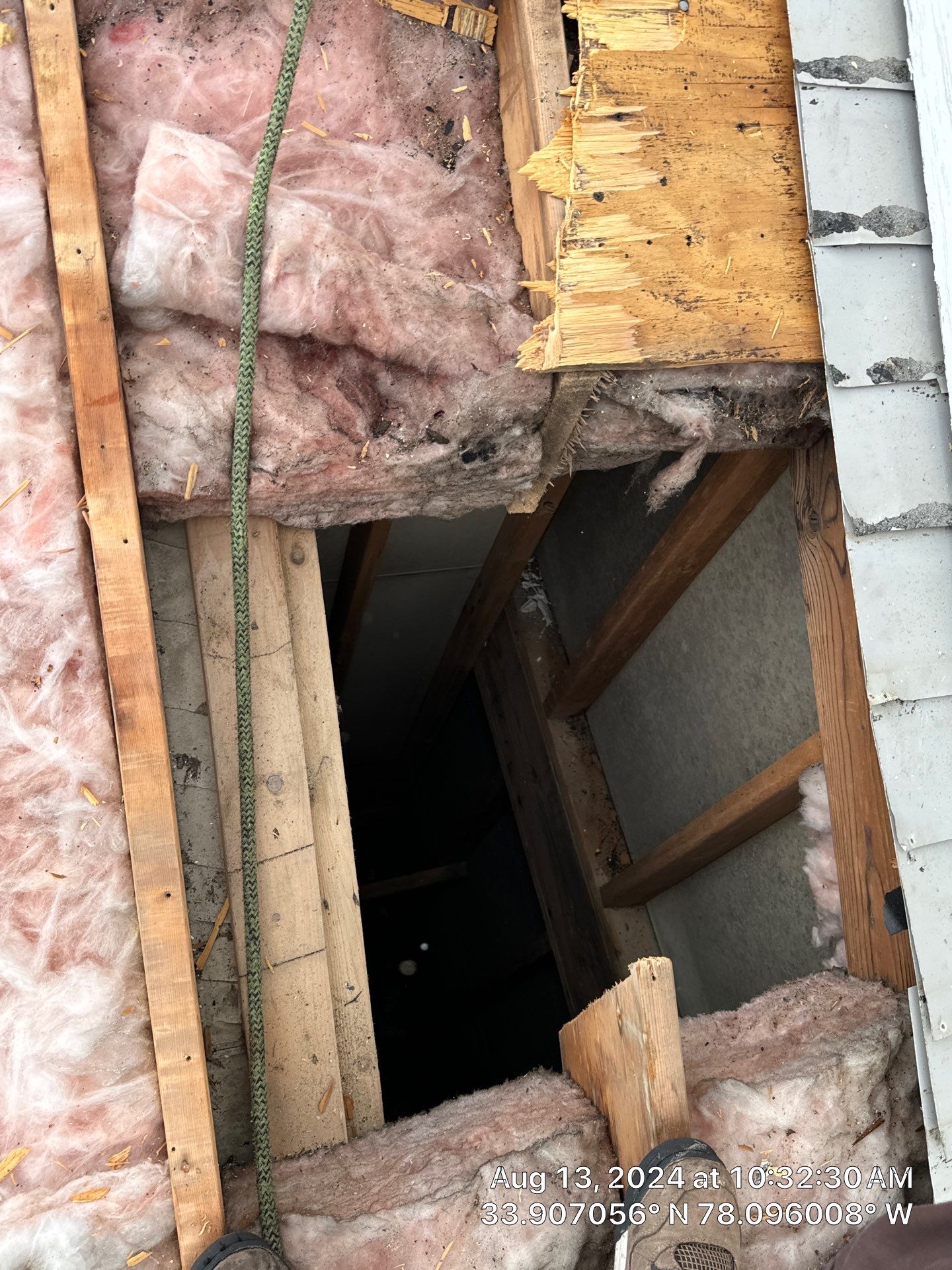 Roof Replacement using CertainTeed Shadow Hip & Ridge Georgetown Gray by RGR Construction and Roofing, LLC