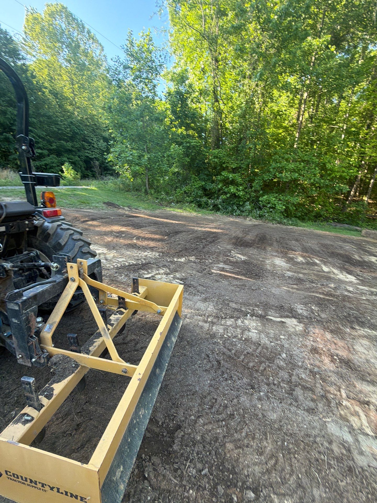 Residential Site Grading and Stormwater Drainage Installation in Thomasville by Four Oaks Grading and Septic, LLC