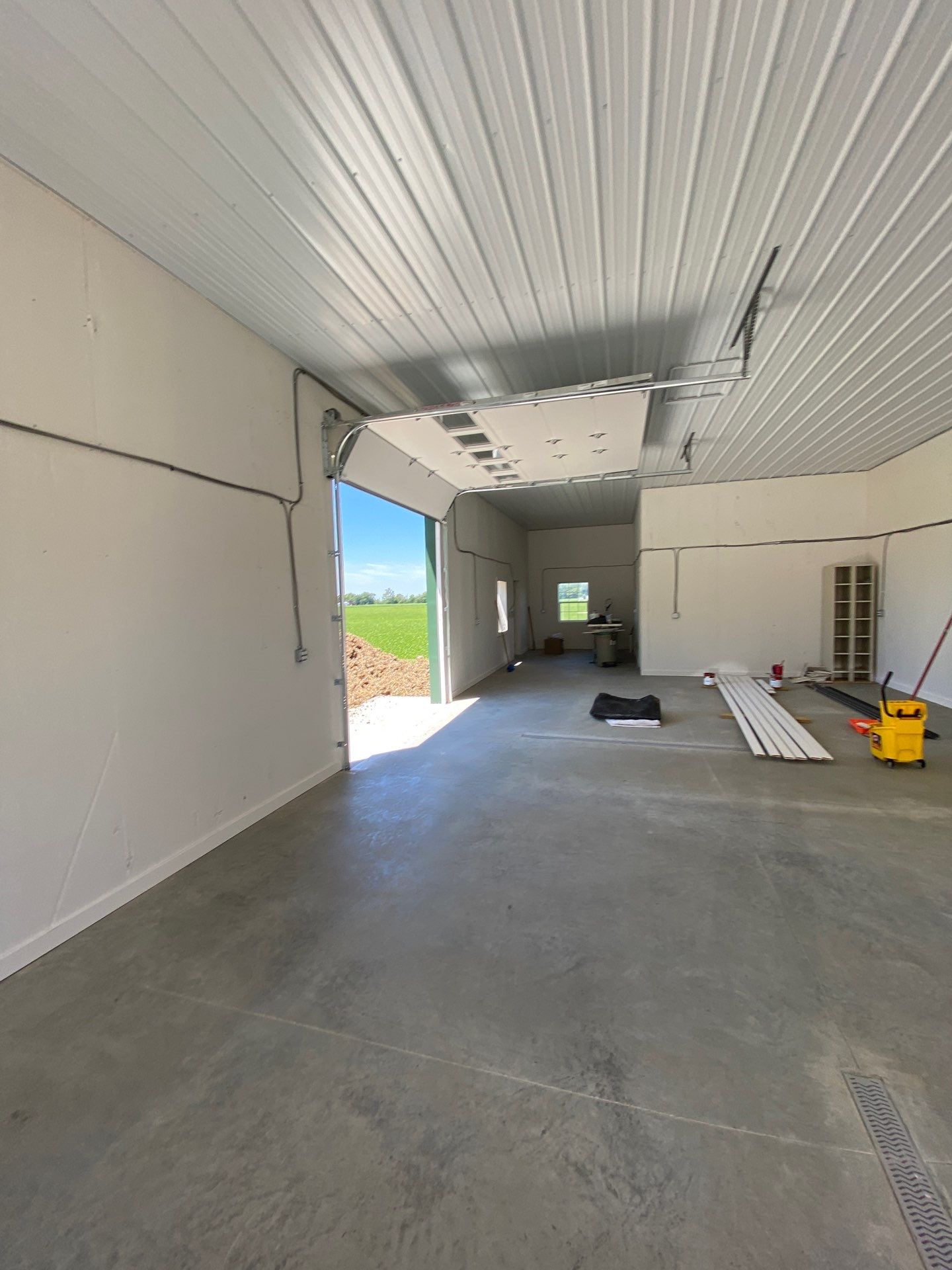 Multi-Bay Custom Pole Barn Construction in Arlington, Indiana by The Barn Builders 