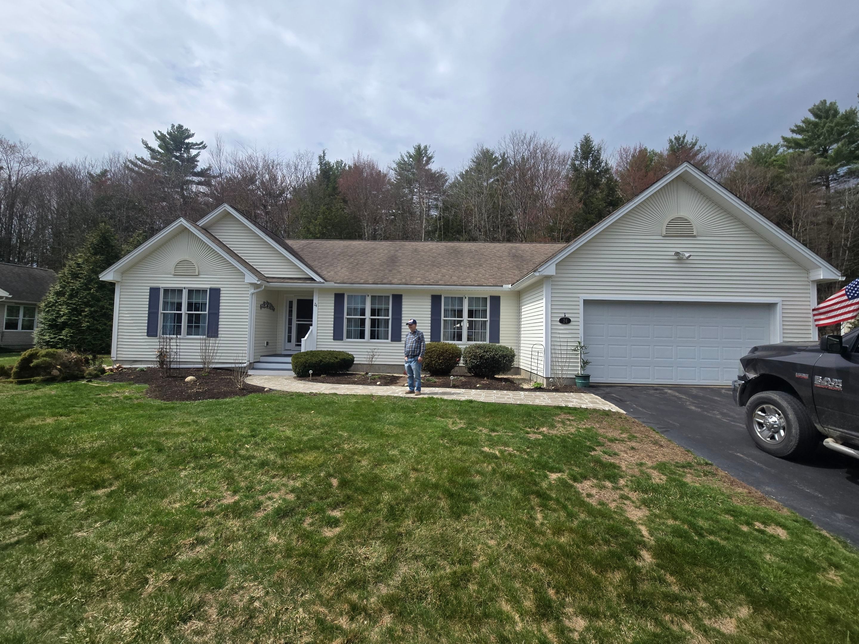 🏡 Bold Contrast, Big Upgrade – Keene, NH by Tall pine roofing