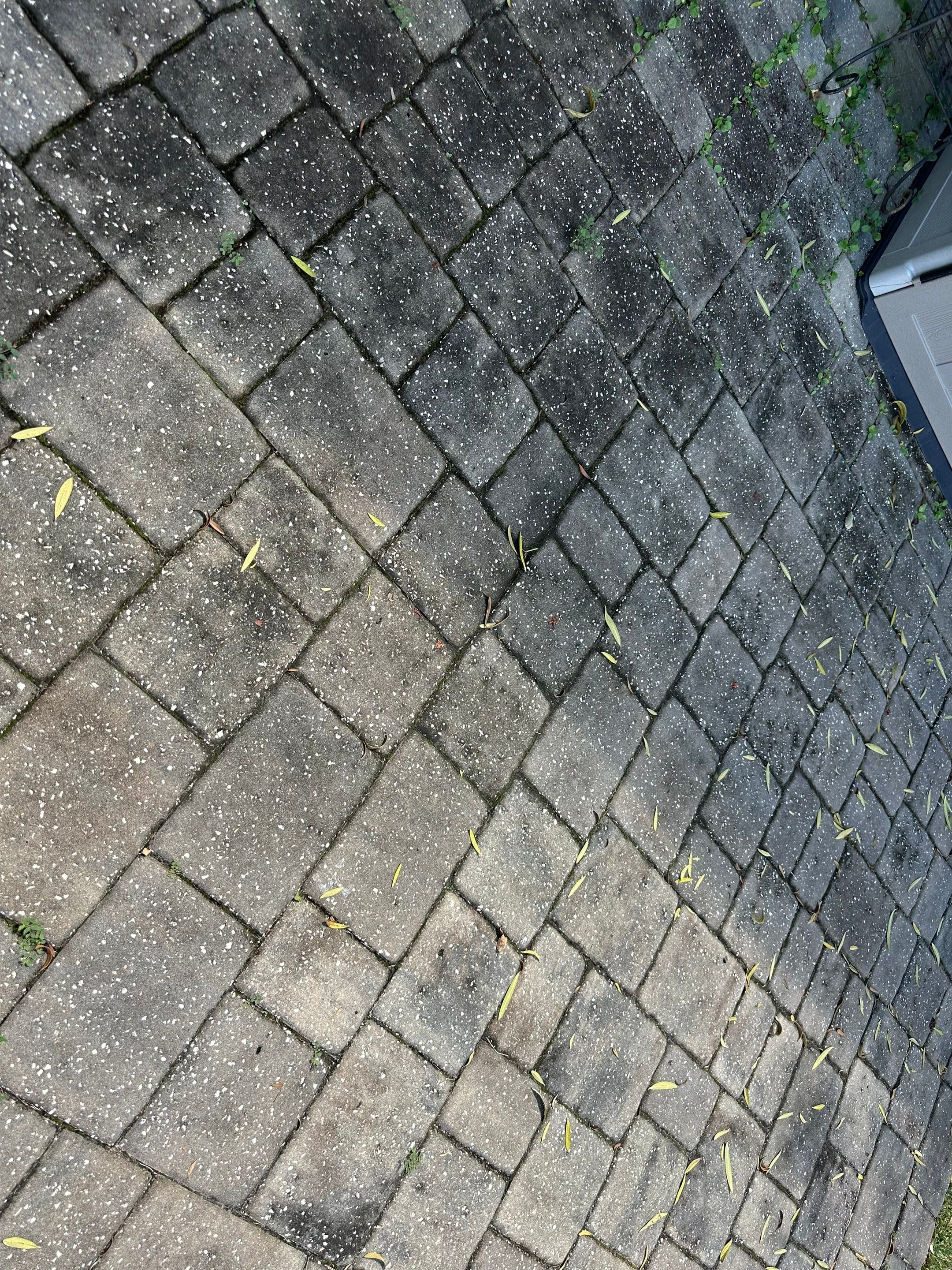 Paver Patio using Concrete Sealant by DuraSeal