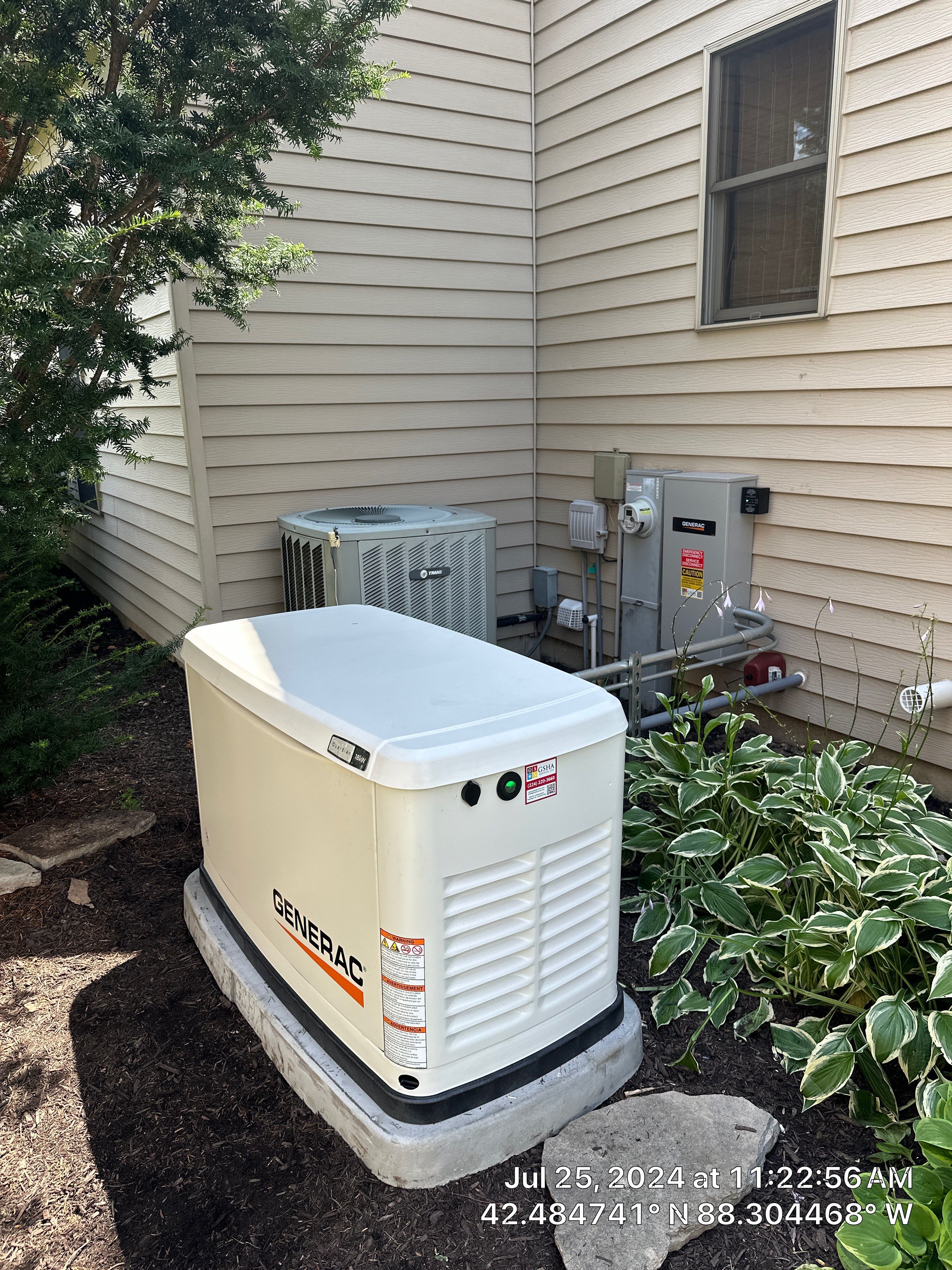 Generac Generator Installation by GSHA Services LTD