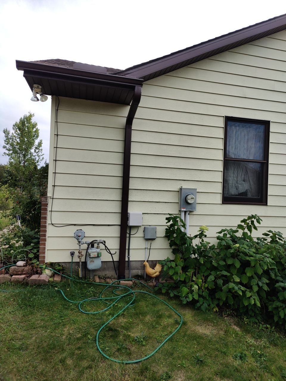 5" Gutters in Stacy by Next Level Seamless Gutters / Exteriors Inc.