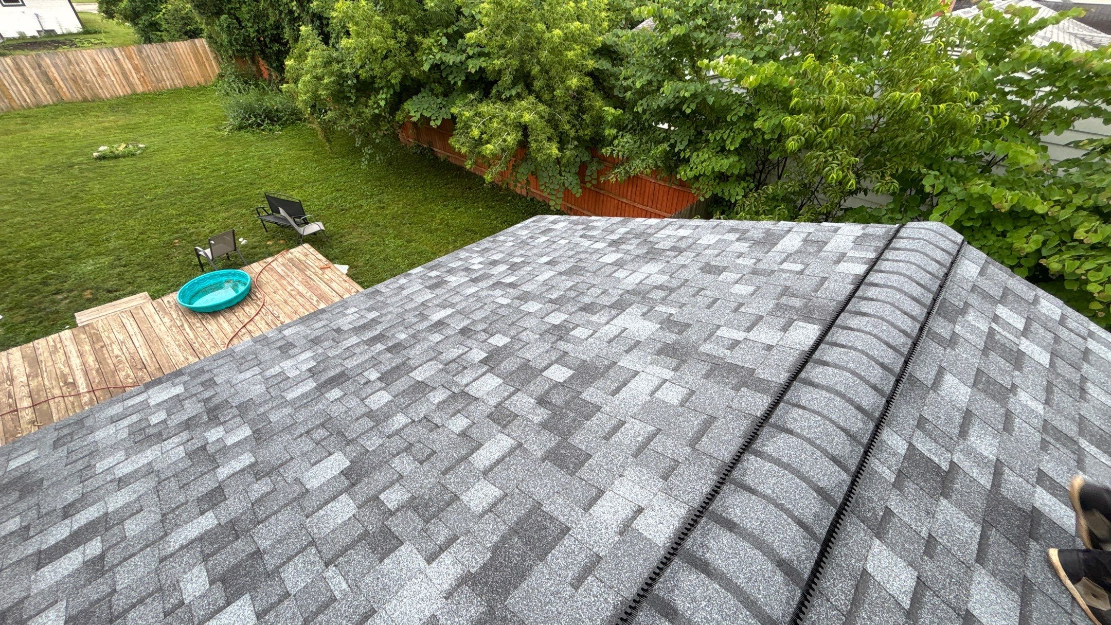 Roof Replacement using Owens Corning Slatestone Gray by 180 Contractors