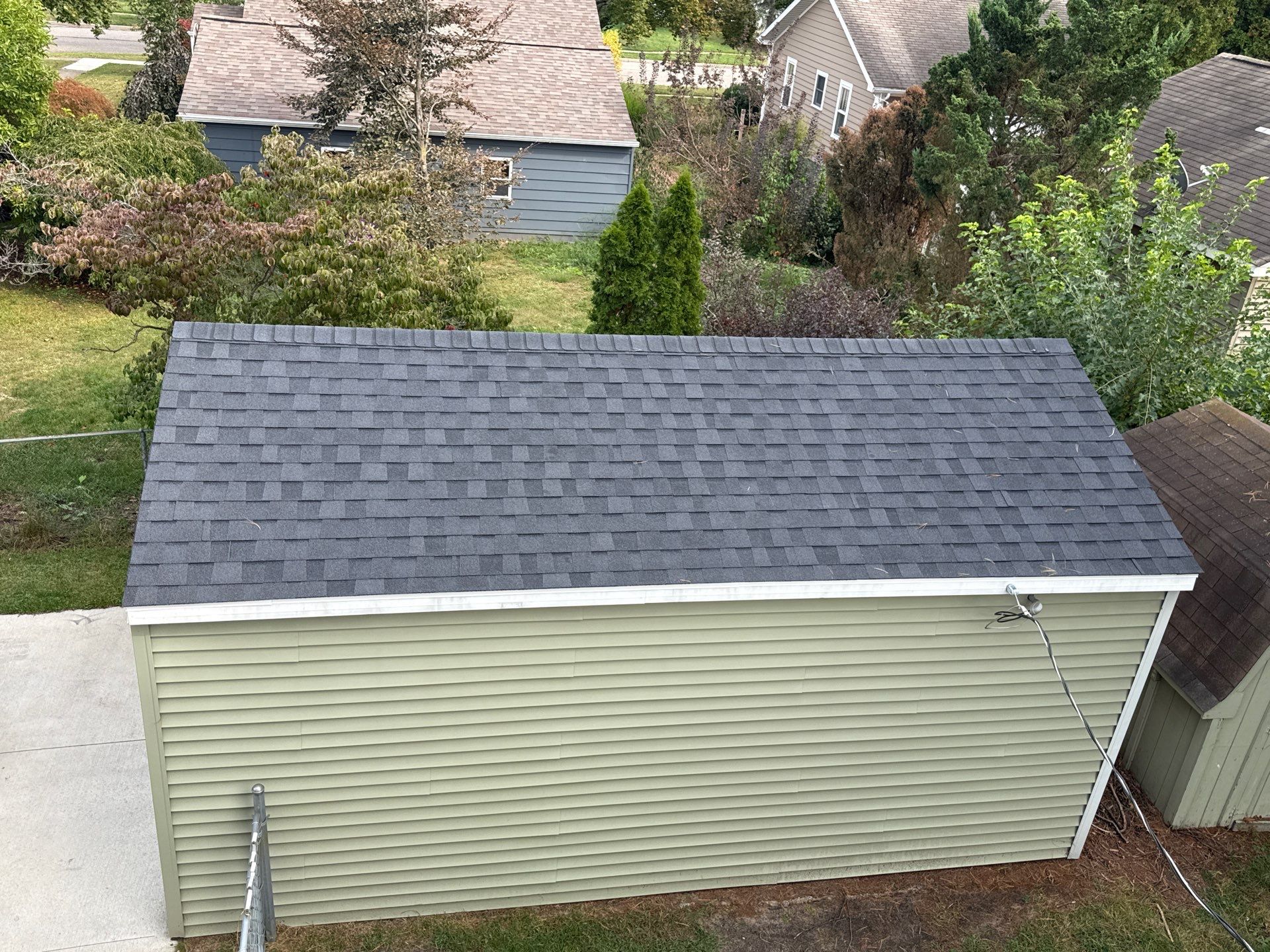 New Roof for House and Detached Garage! by 42 North Construction, LLC.