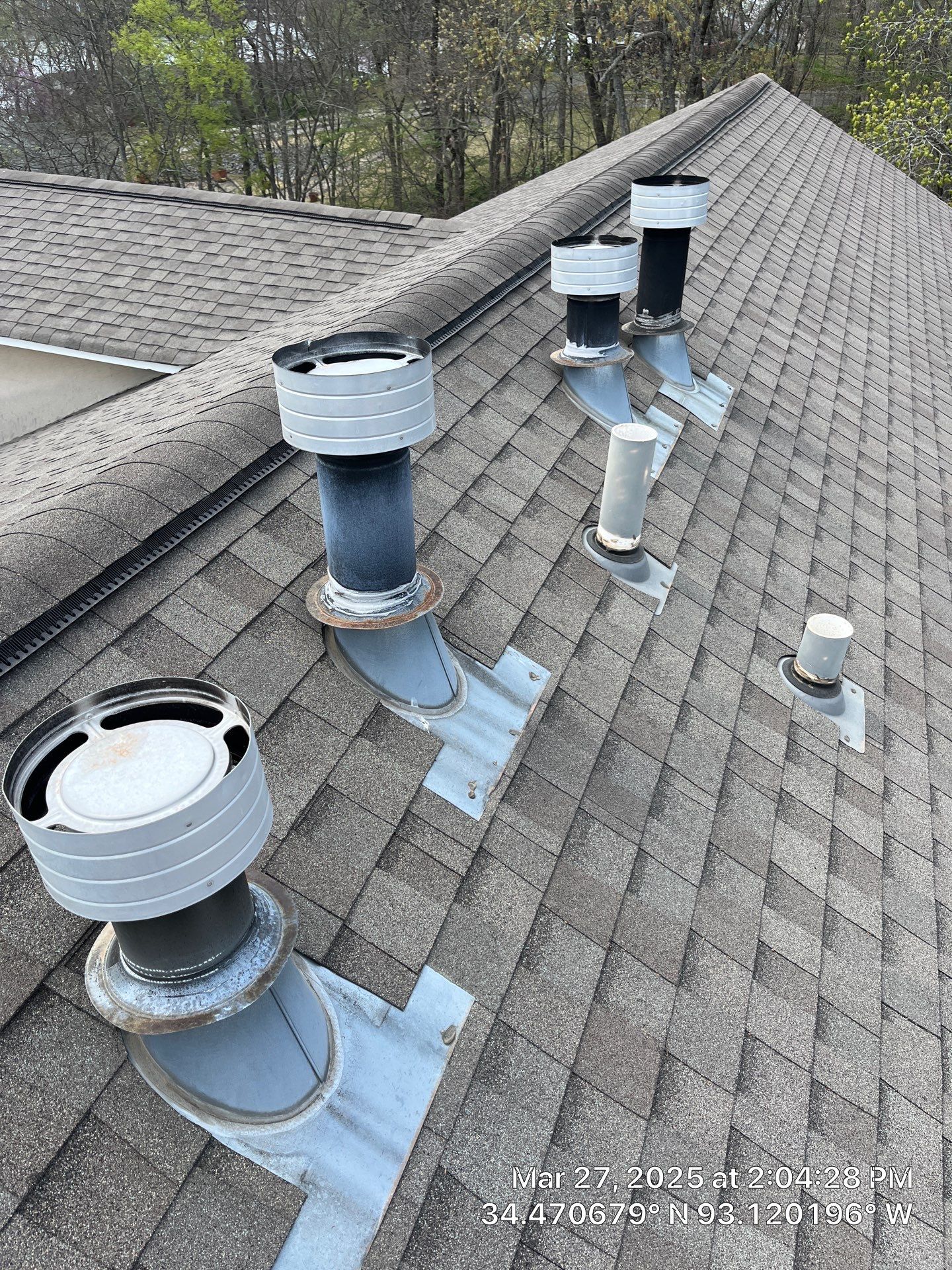 Multi-Unit Architectural Shingle Roof Replacement in Hot Springs Arkansas by Temple Roofing and Exteriors