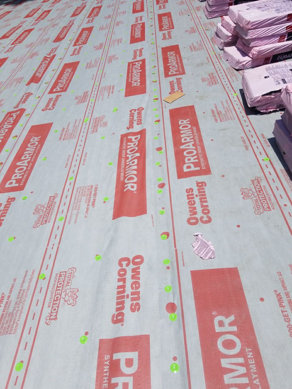Residential Roofing Installation using Roof Replacement by American Roofing & Construction LLC