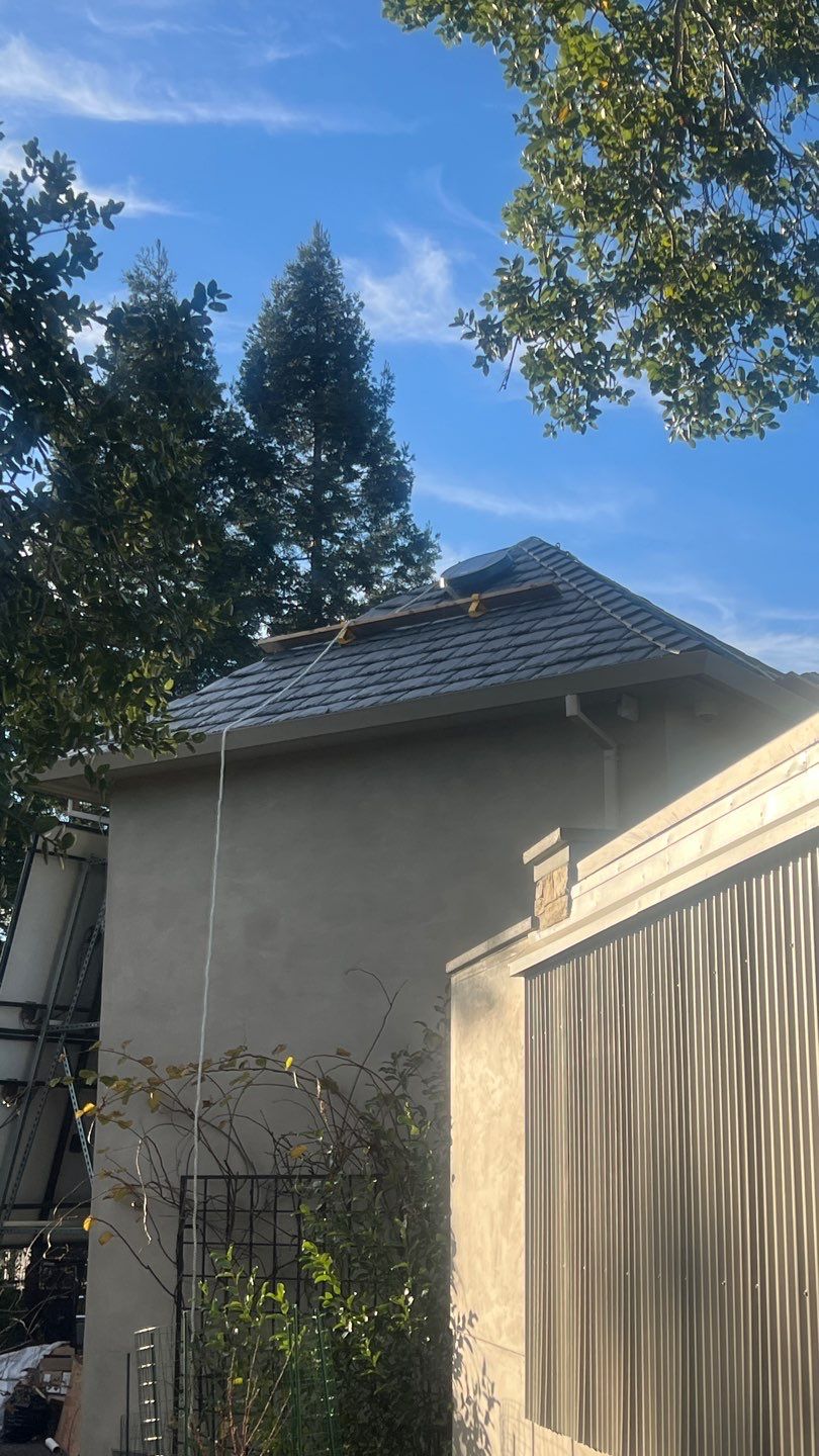 Residential Roofing Installation using Slate by Acker Roofing