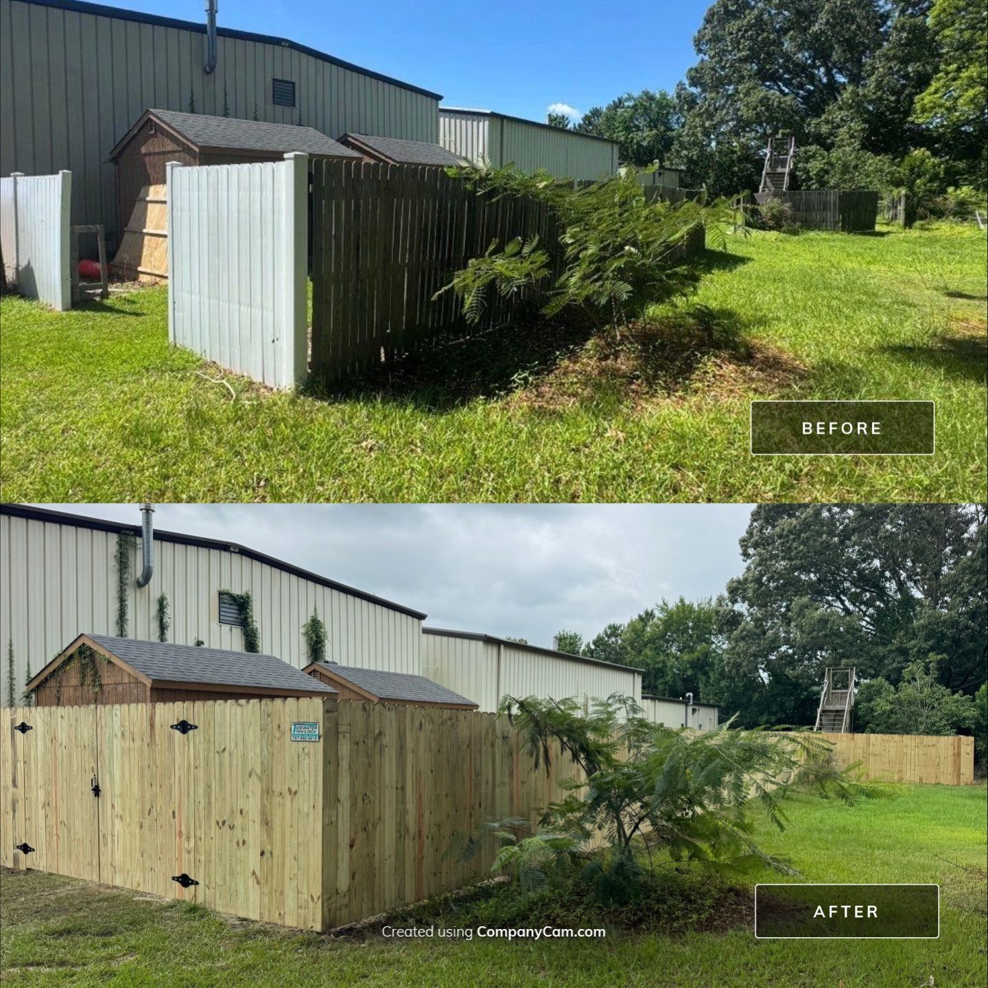 Warmth & Strength in Wood by Tidewater Fence