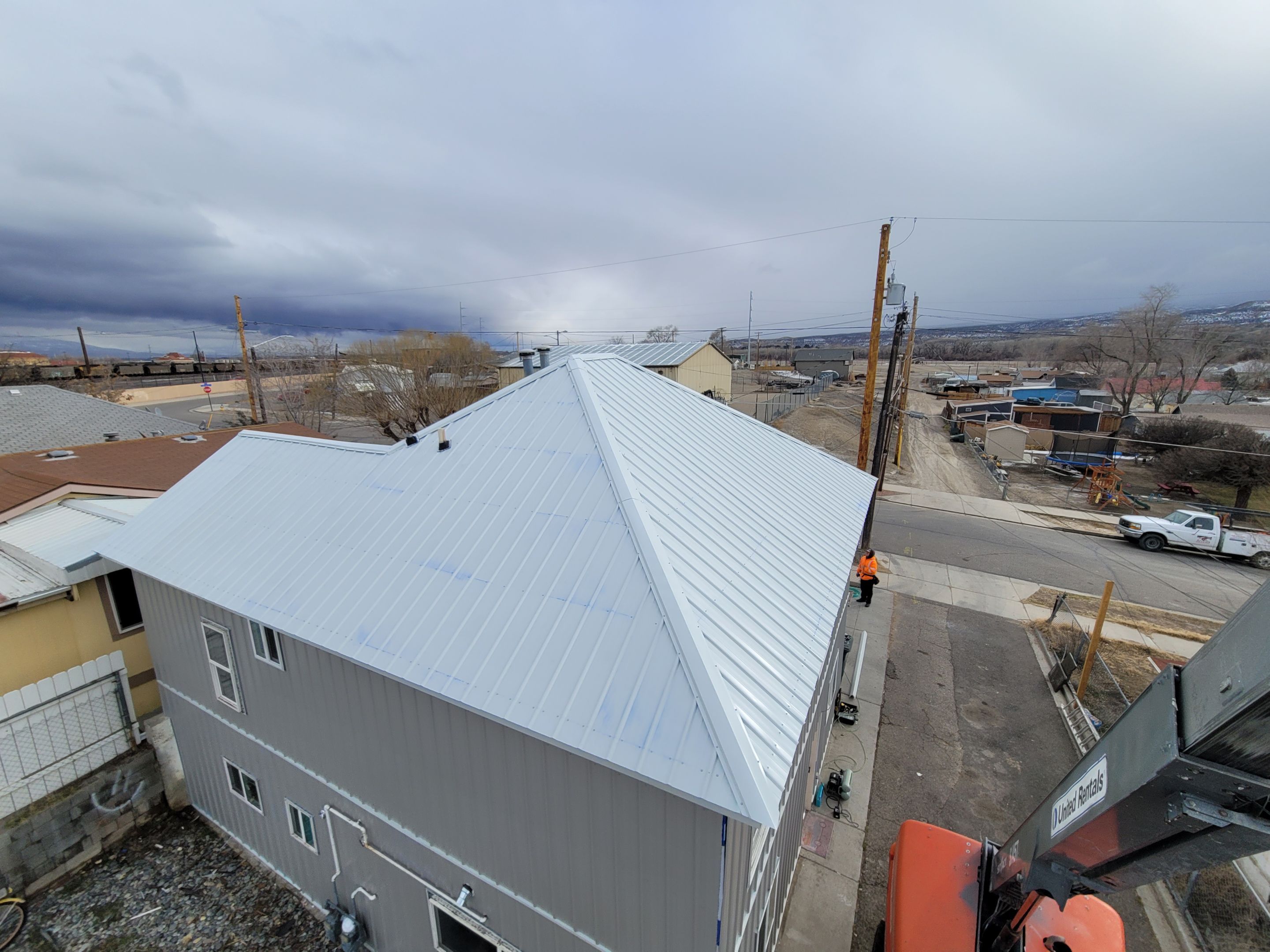 Residential Roofing Installation using Delta Metals by Bros Roofing