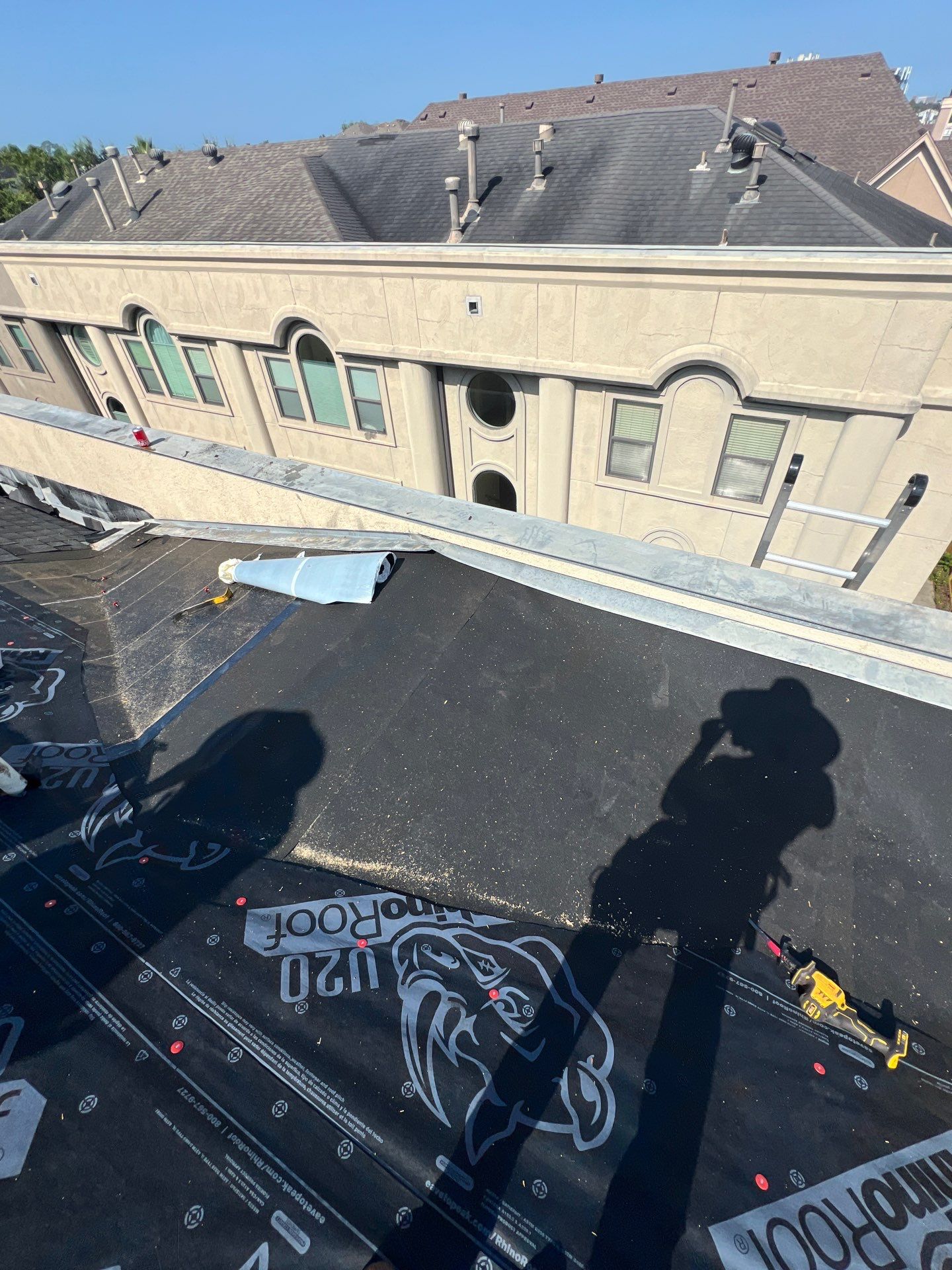 Residential Roofing Installation using Owen's Corning Duration (Lifetime) Shingles by Roof Repair Company