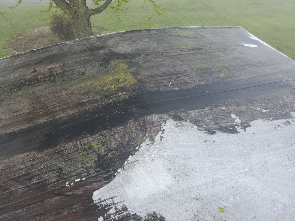 Residential Roofing Installation using 60 mil rubber roof  by Nitro Roofing and Construction