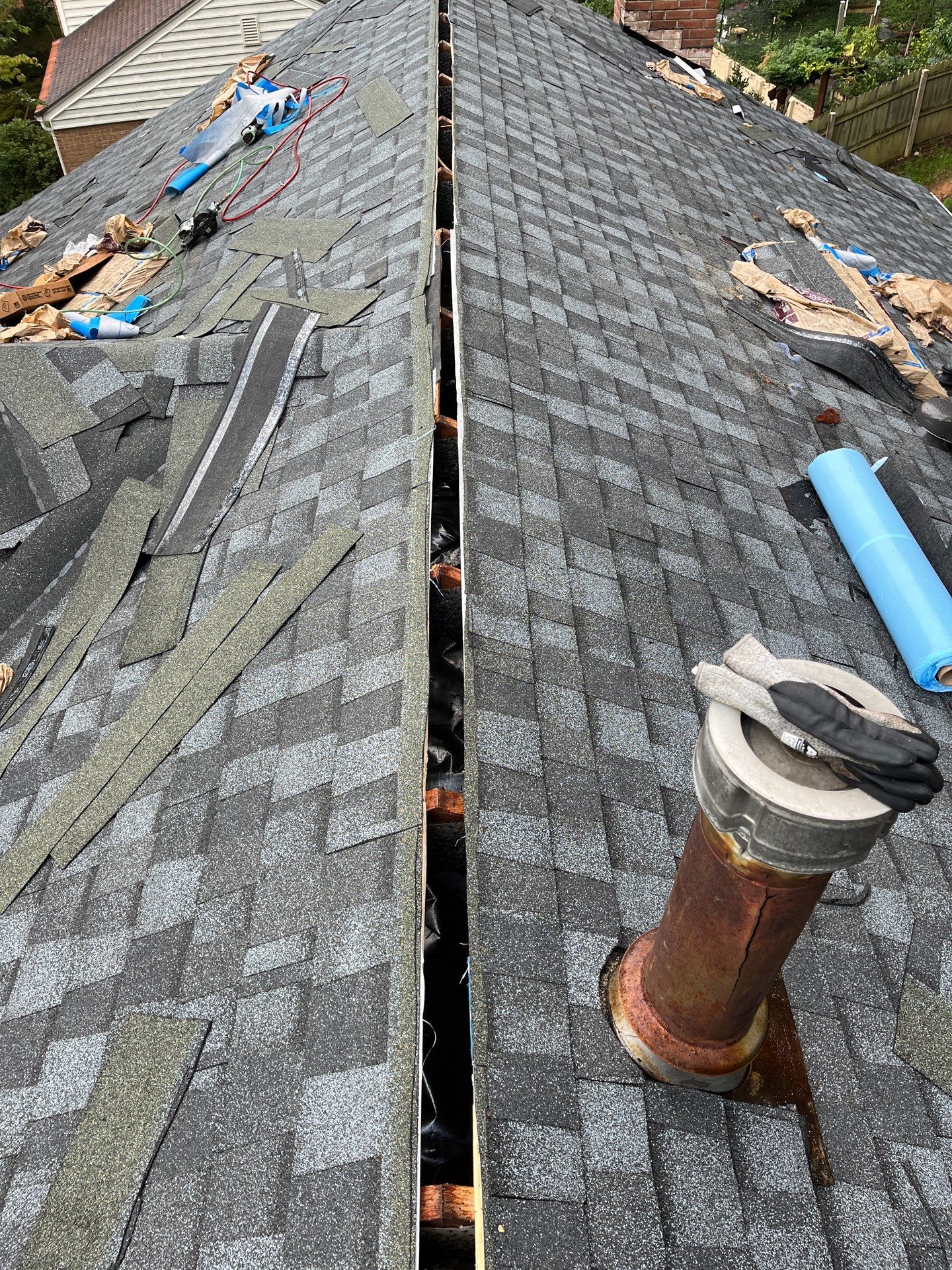 Annandale: Roof Replacement with CertainTeed Landmark Pro Designer Shingles in Max Def Pewter by RM Banning, Inc.