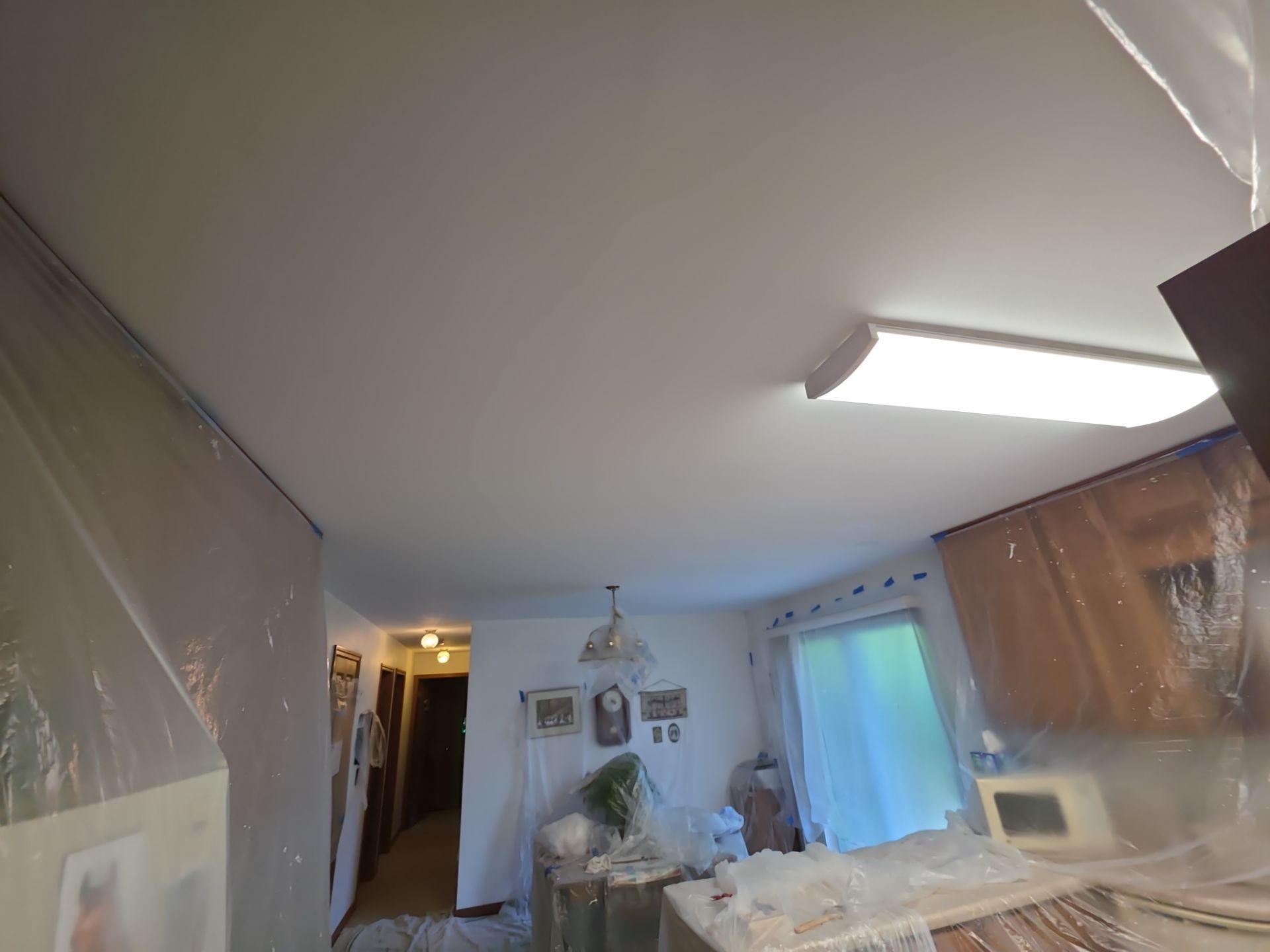 Interior Ceiling Repainting in Fremont Michigan by Gordon Painting