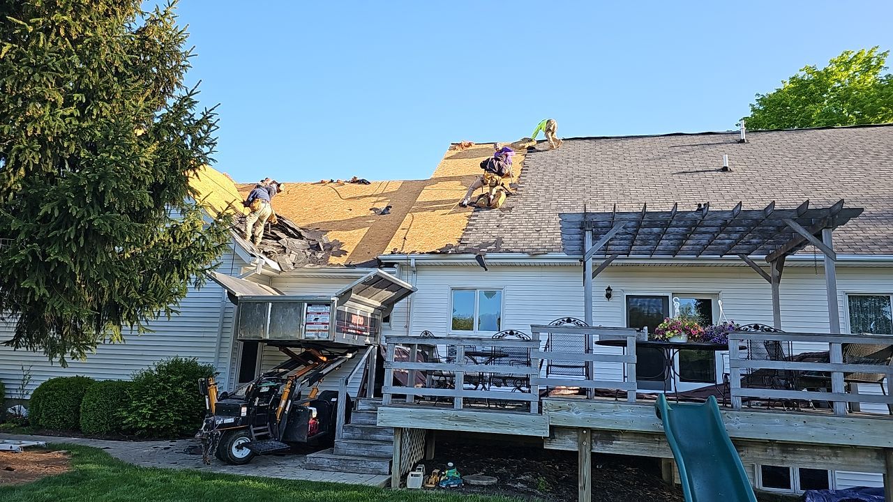 Residential Roofing Installation using Euro Shield Beaumount Shake Black by Nitro Roofing and Construction