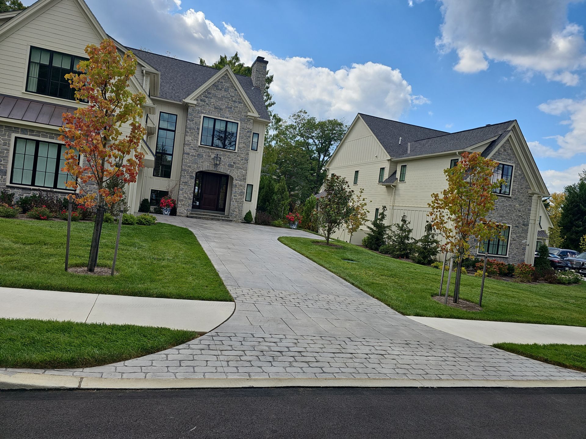 Custom Stamped Driveways | Wayne, PA by Architectural Concrete Design