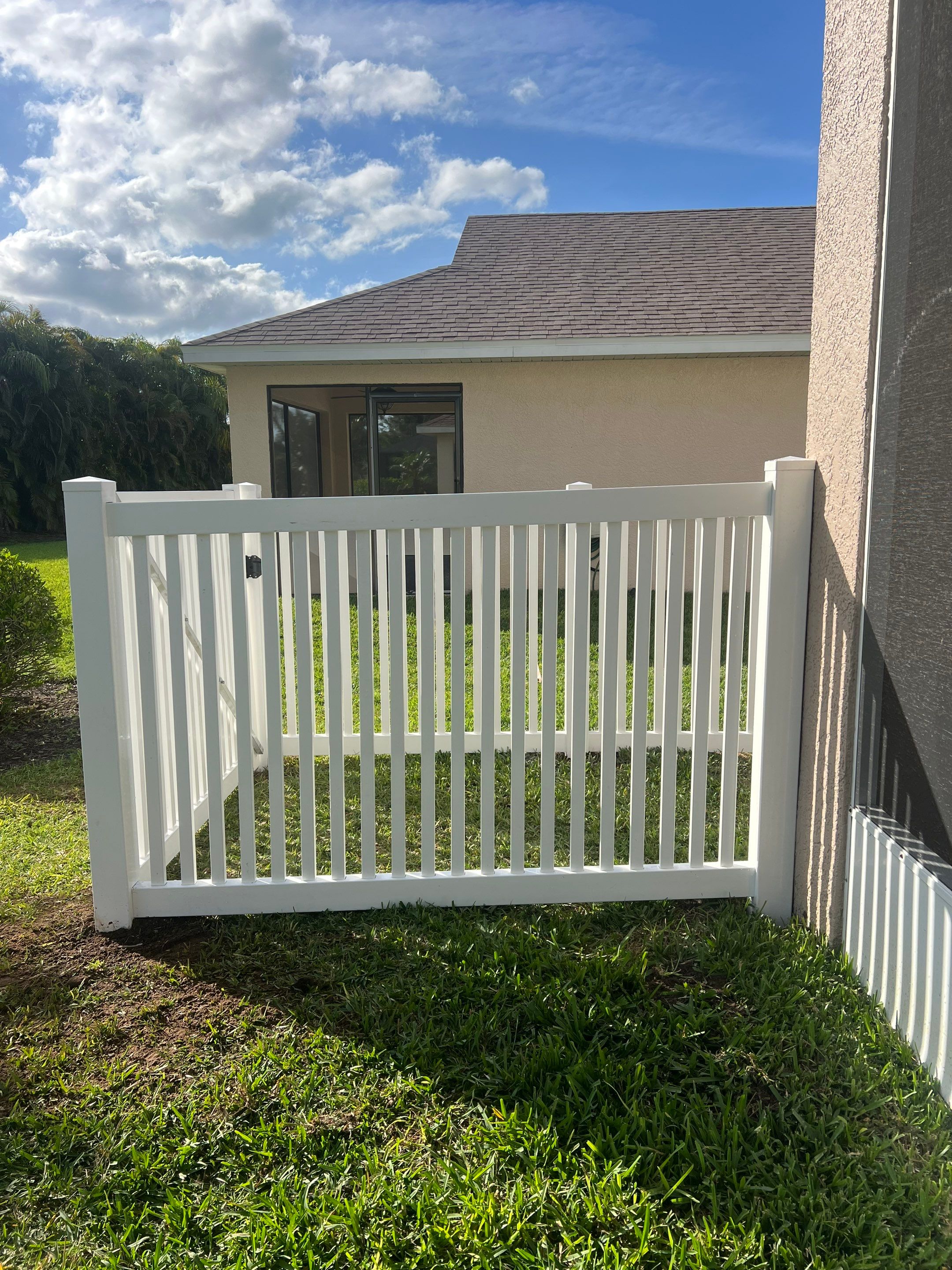 Vinyl Fence Installation using Vinyl Picket Fence by Asap fence and gates, LLC