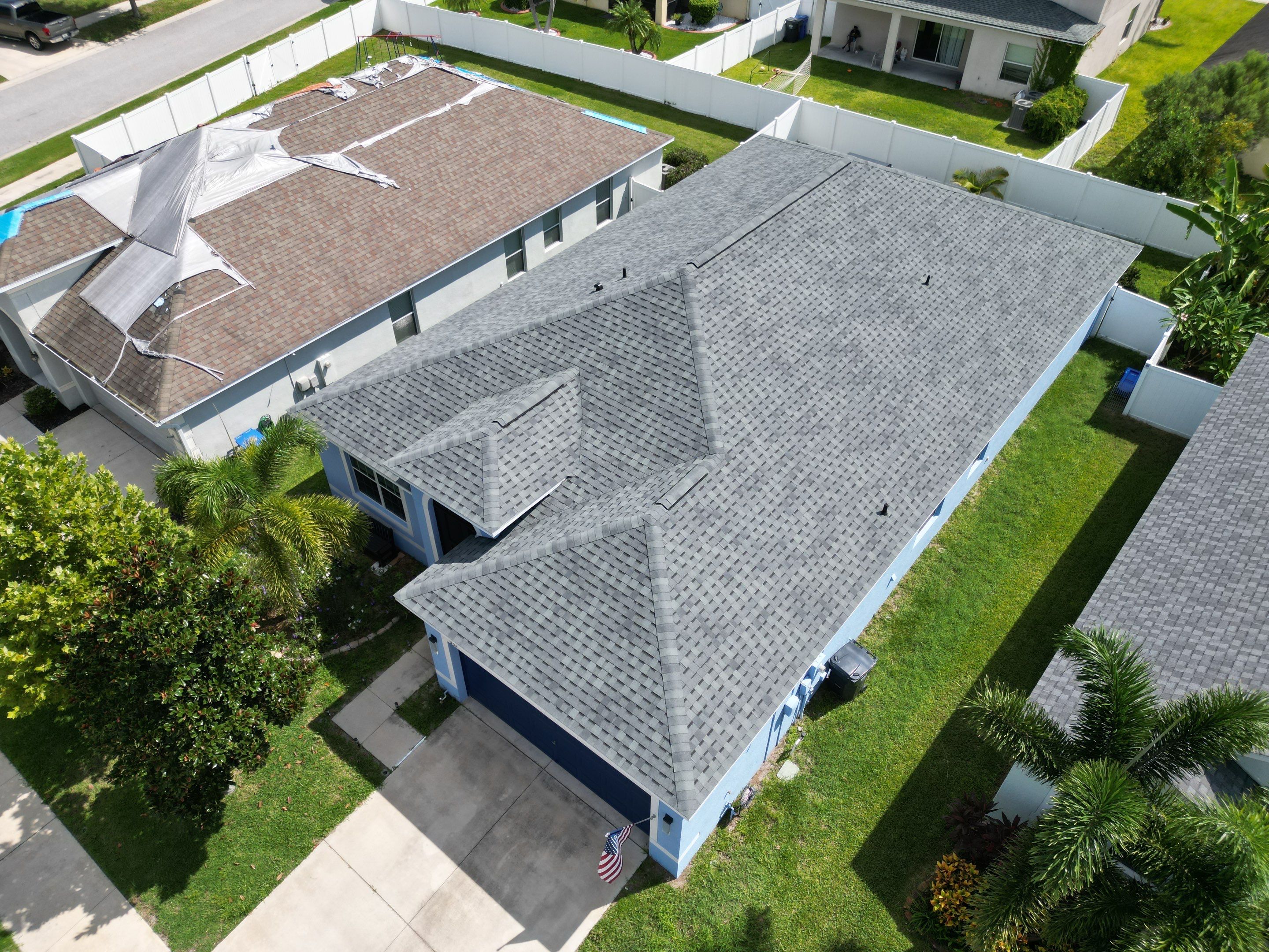 Roof Replacement in Ruskin, FL. by Steadfast Roofing