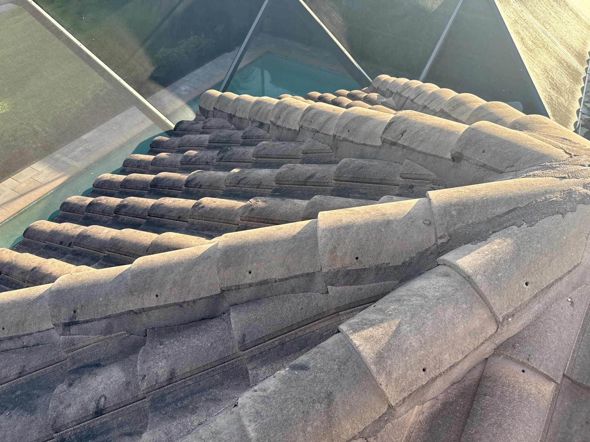 Soft Wash Roof Cleaning – Concrete Tile Roof | Artisan Lakes Esplanade, Palmetto, FL by Sunshine AquaWash