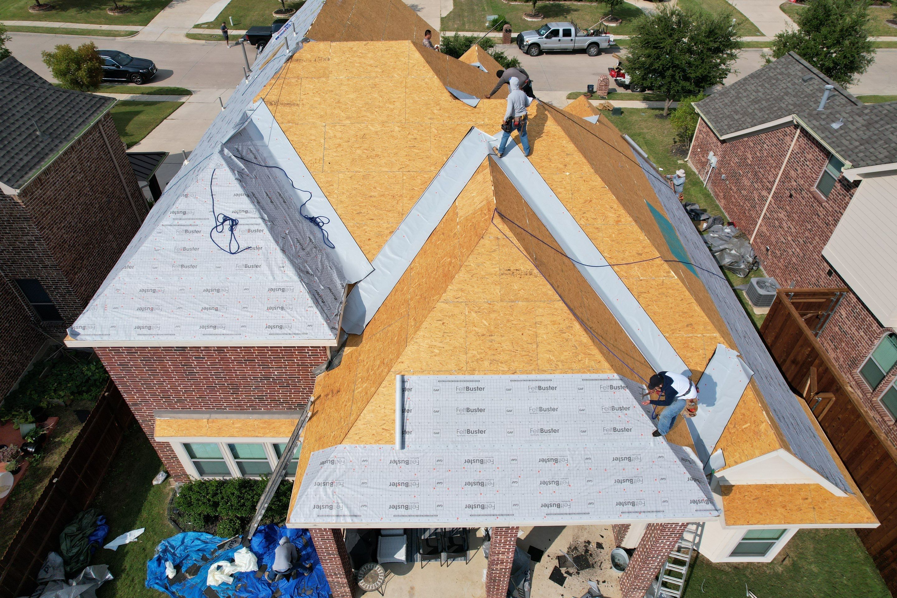 Project in Keller  by Zeus Exteriors
