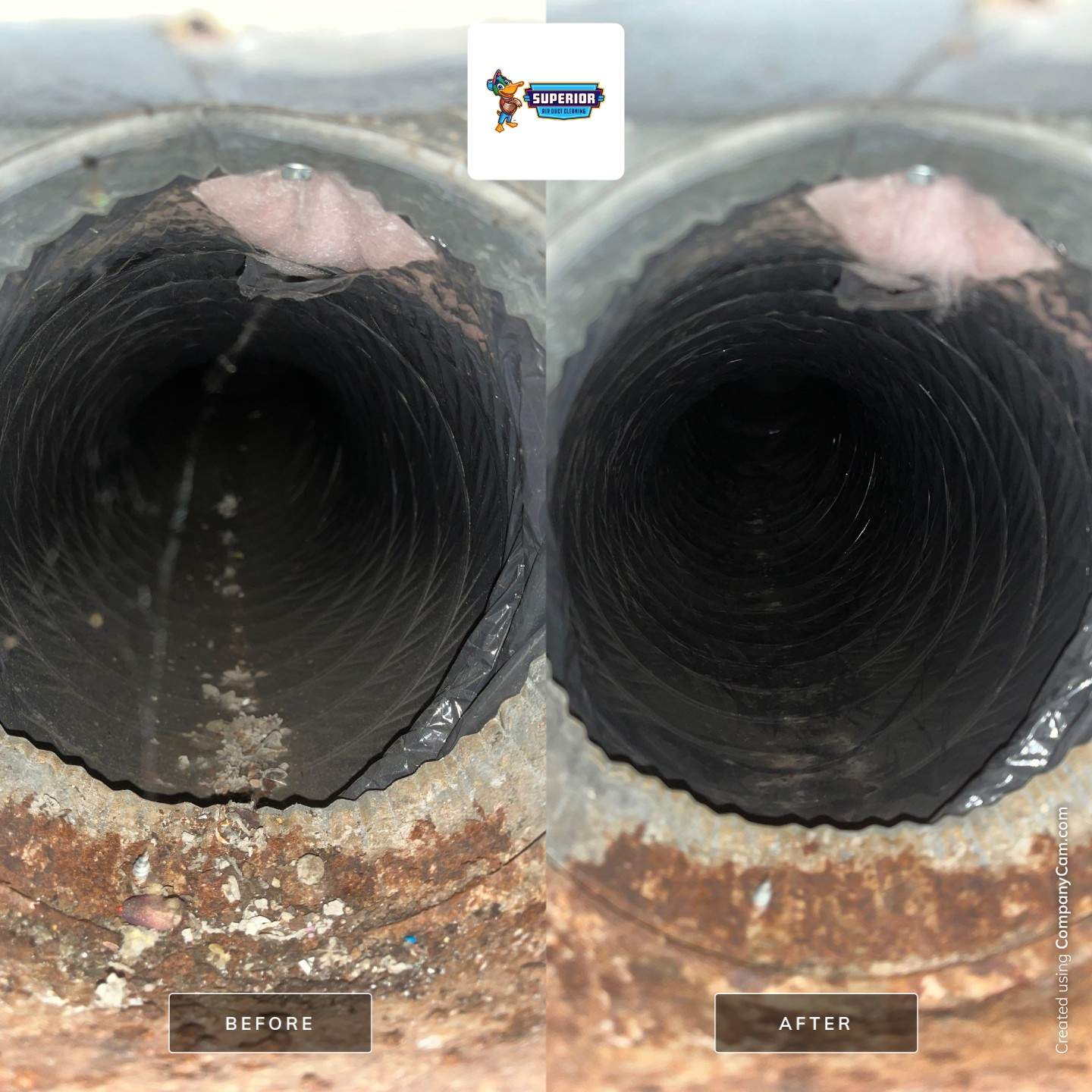 Air Duct Cleaning With a Vacuum Truck in Beaver Falls, PA by Superior Air Duct Cleaning