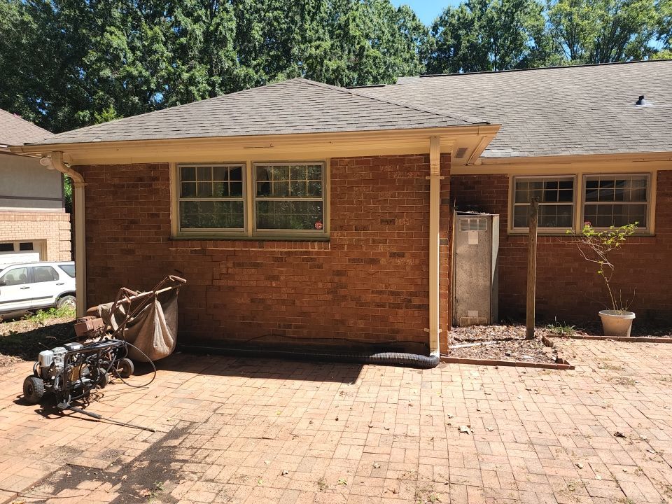 House Wash using cleaner by Power Wash Masters LLC