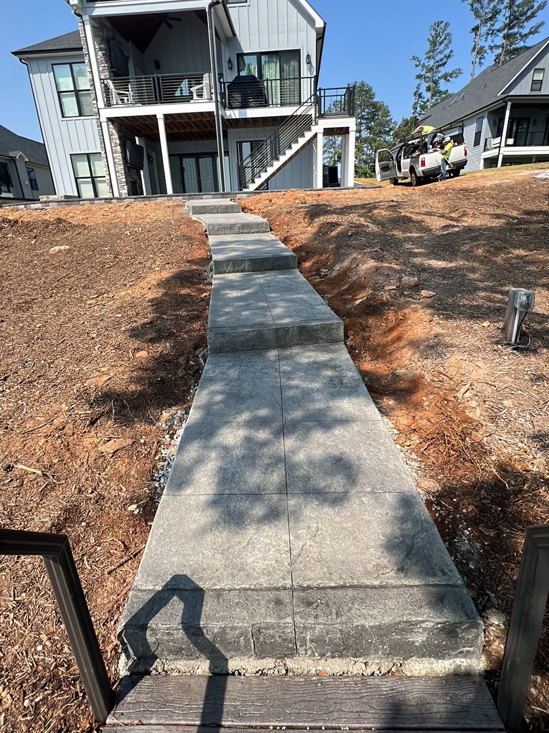 Stamped Concrete Patio by Xtreme Concrete Services