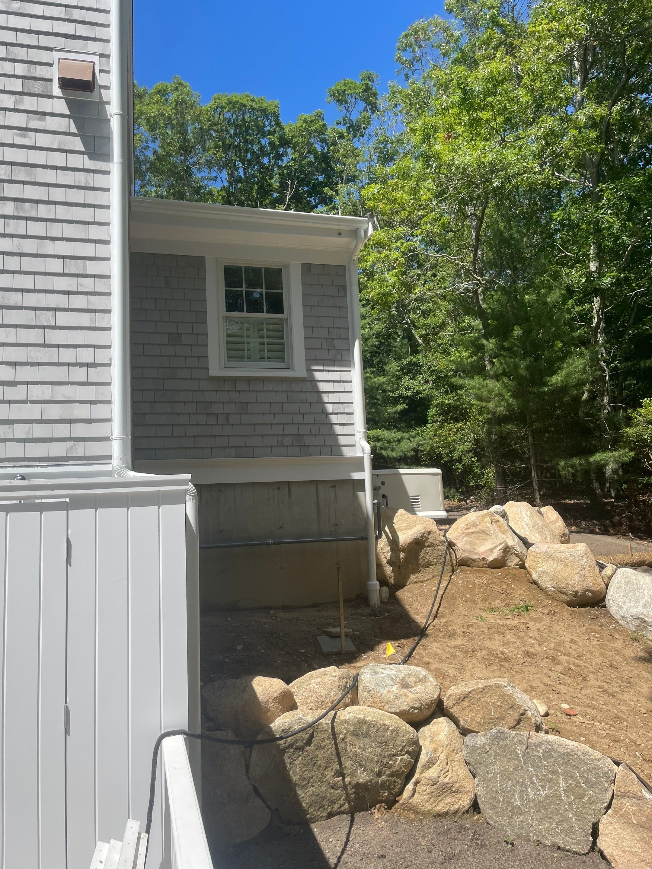 5" K-Style Gutters with Hover Continuous Gutter Hanger Installed in Marstons Mills by Gutter Pro Enterprises