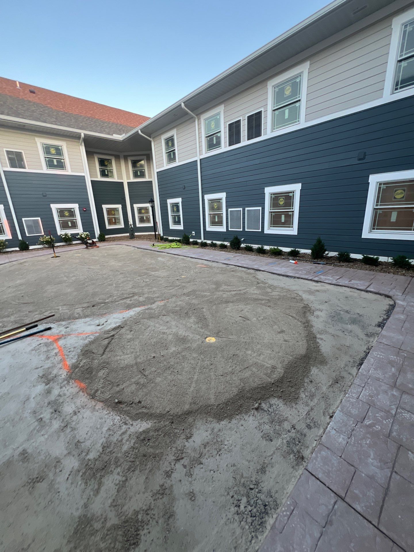 Senior Living Synthetic Golf Green Installation at Saybrook Inn by Southwest Greens Midwest