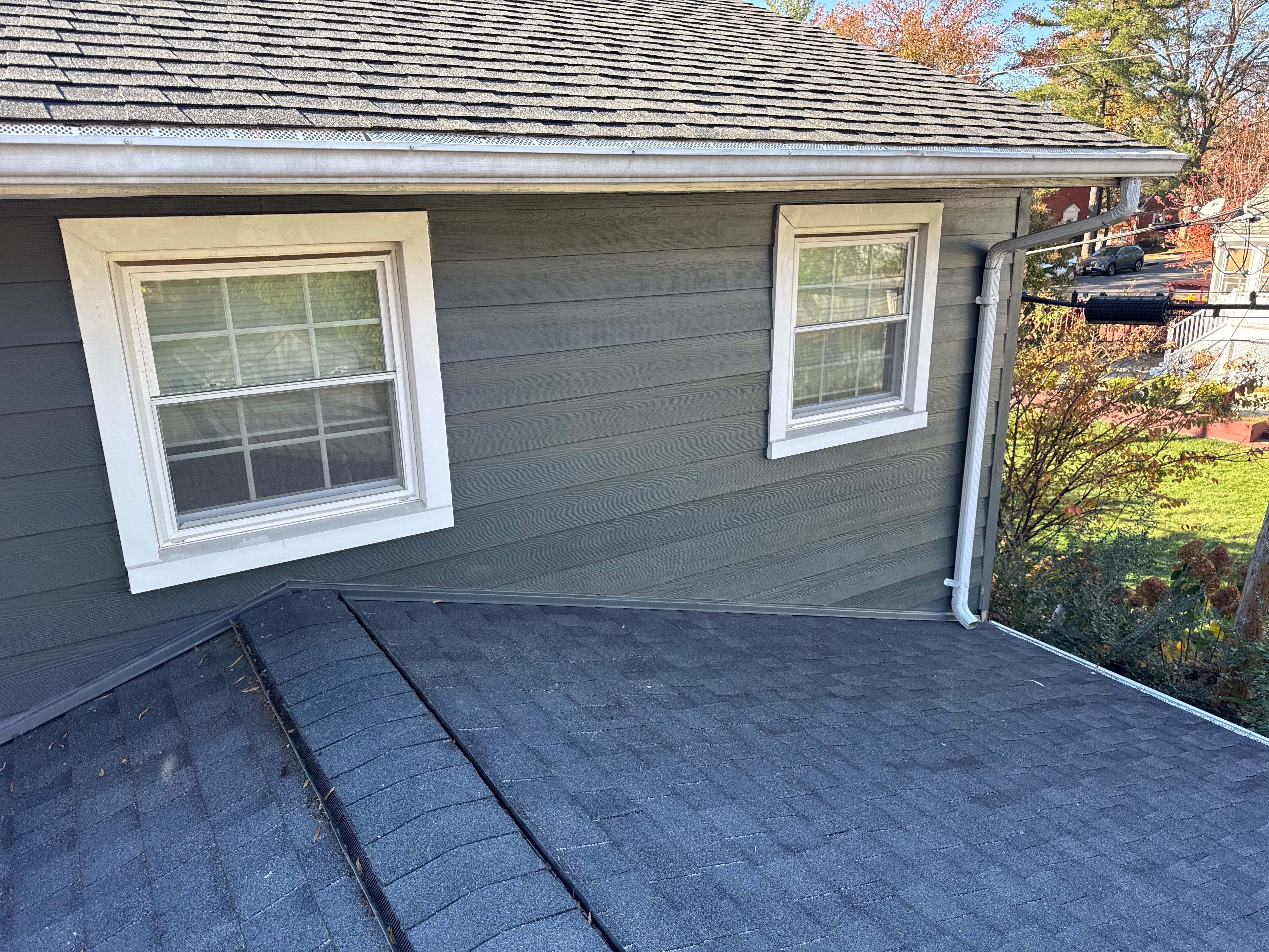 Partial Siding Installation using James Hardie Siding by USA Storm Roofing and Construction Group