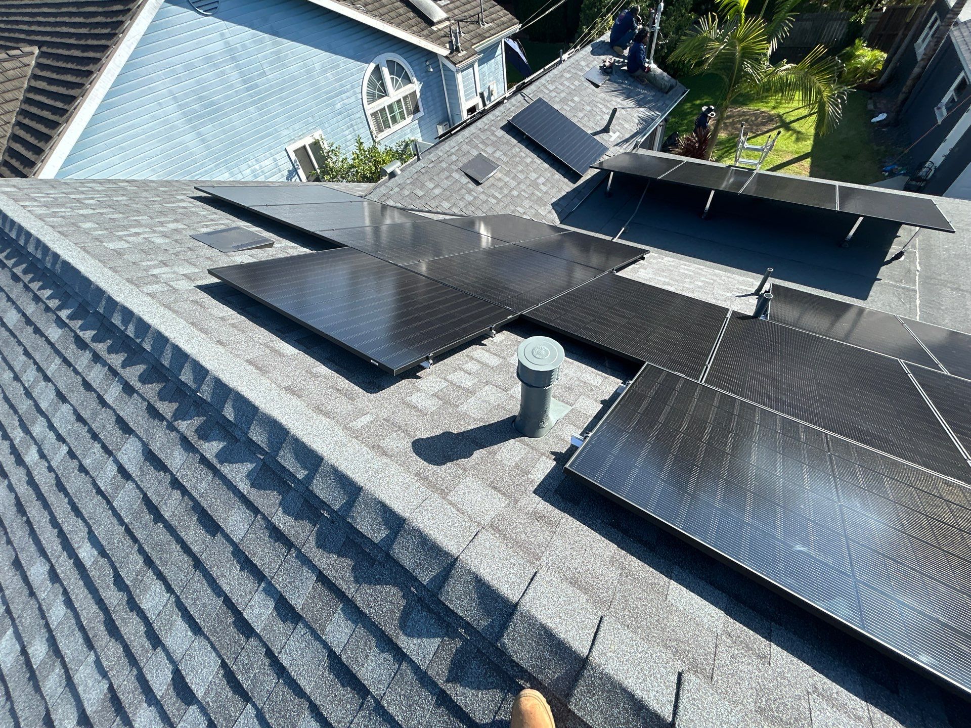 24-Panel Solar Installation and Electrical Service Upgrade in Los Angeles by AWS Solar