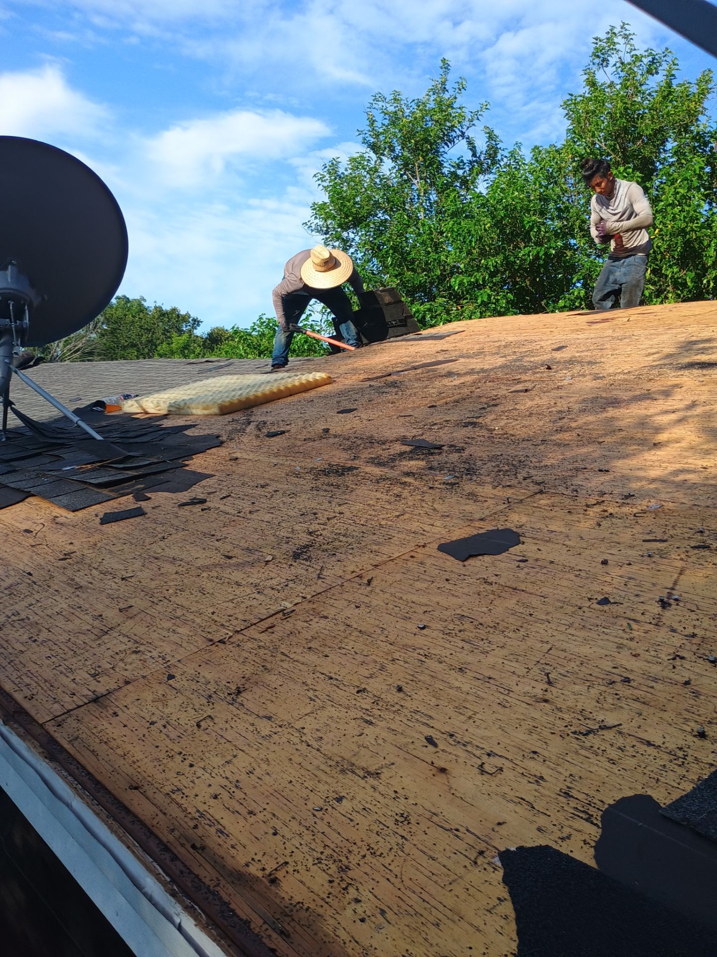 Storm Damage Restoration and Complete Roof Replacement in Pauls Valley by BANA Roofing and Solar Supply