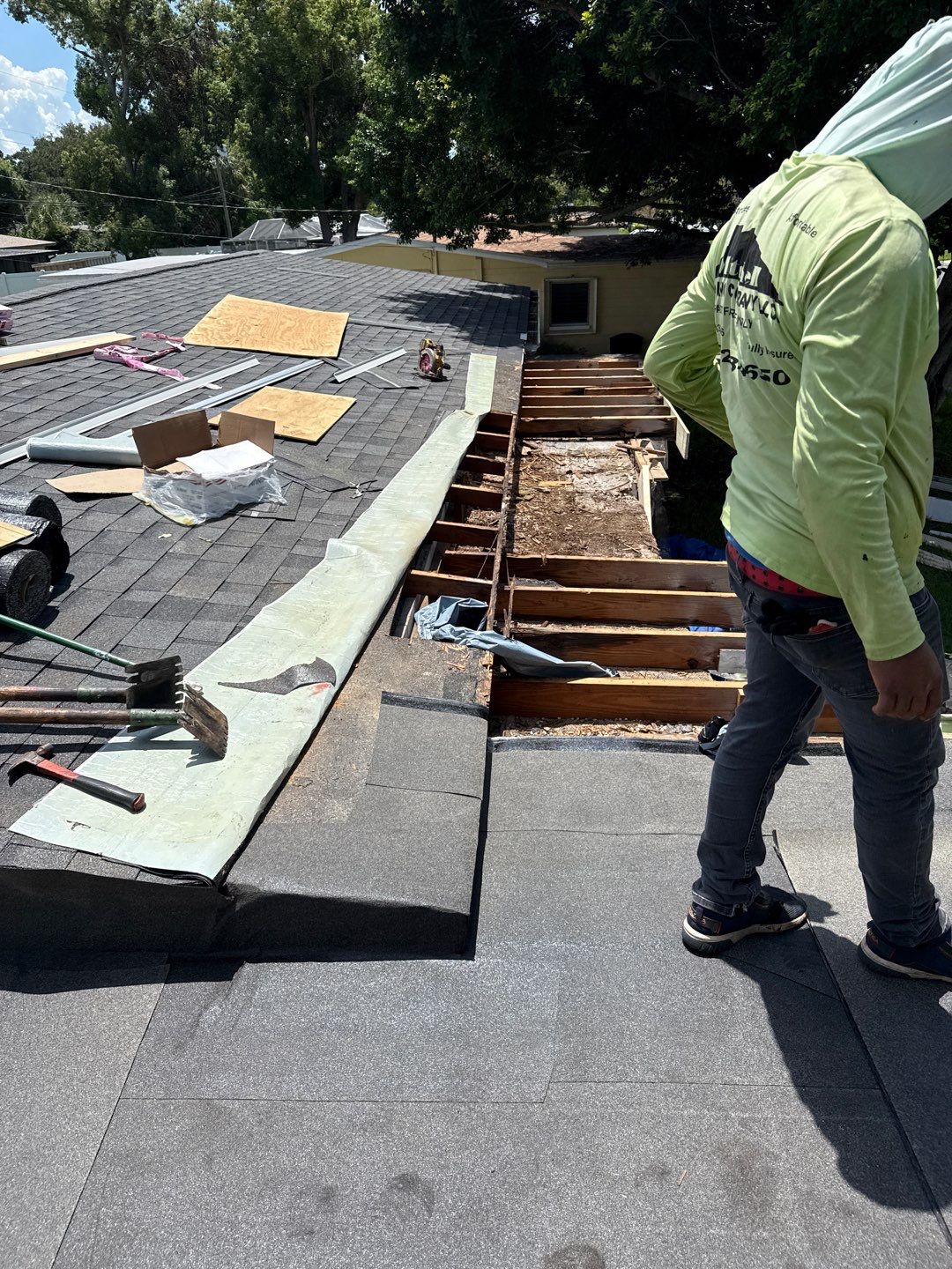 Project in St. Petersburg 33702 by Mitchell Roofing Company LLC 