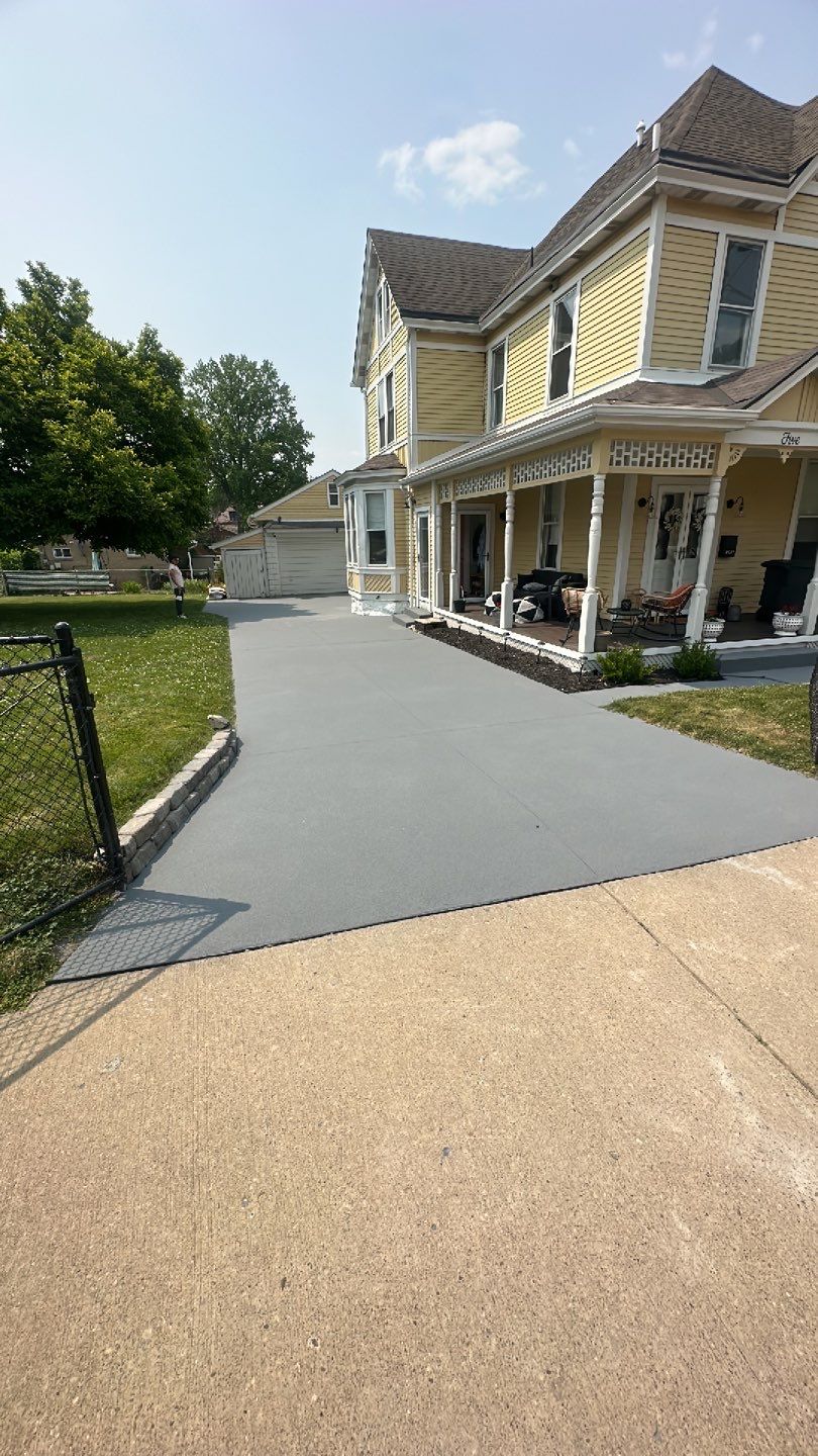 Driveway Project in Pittsburgh by Floors in a Day, Inc