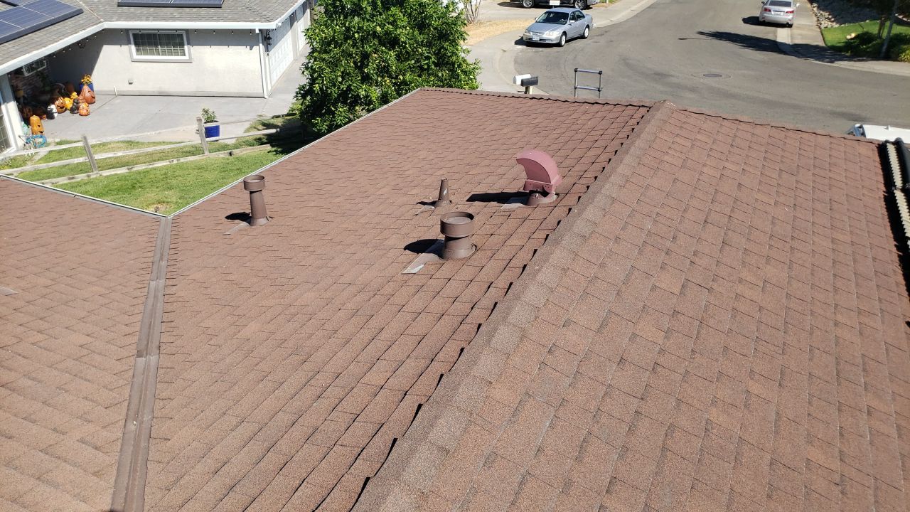 Roofing and Gutters to protect this home by Byers Enterprises 