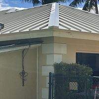 .032 Aluminum 1.5" Mechanical Seam Sandstone by Total Roofing System The Metal Roof Experts