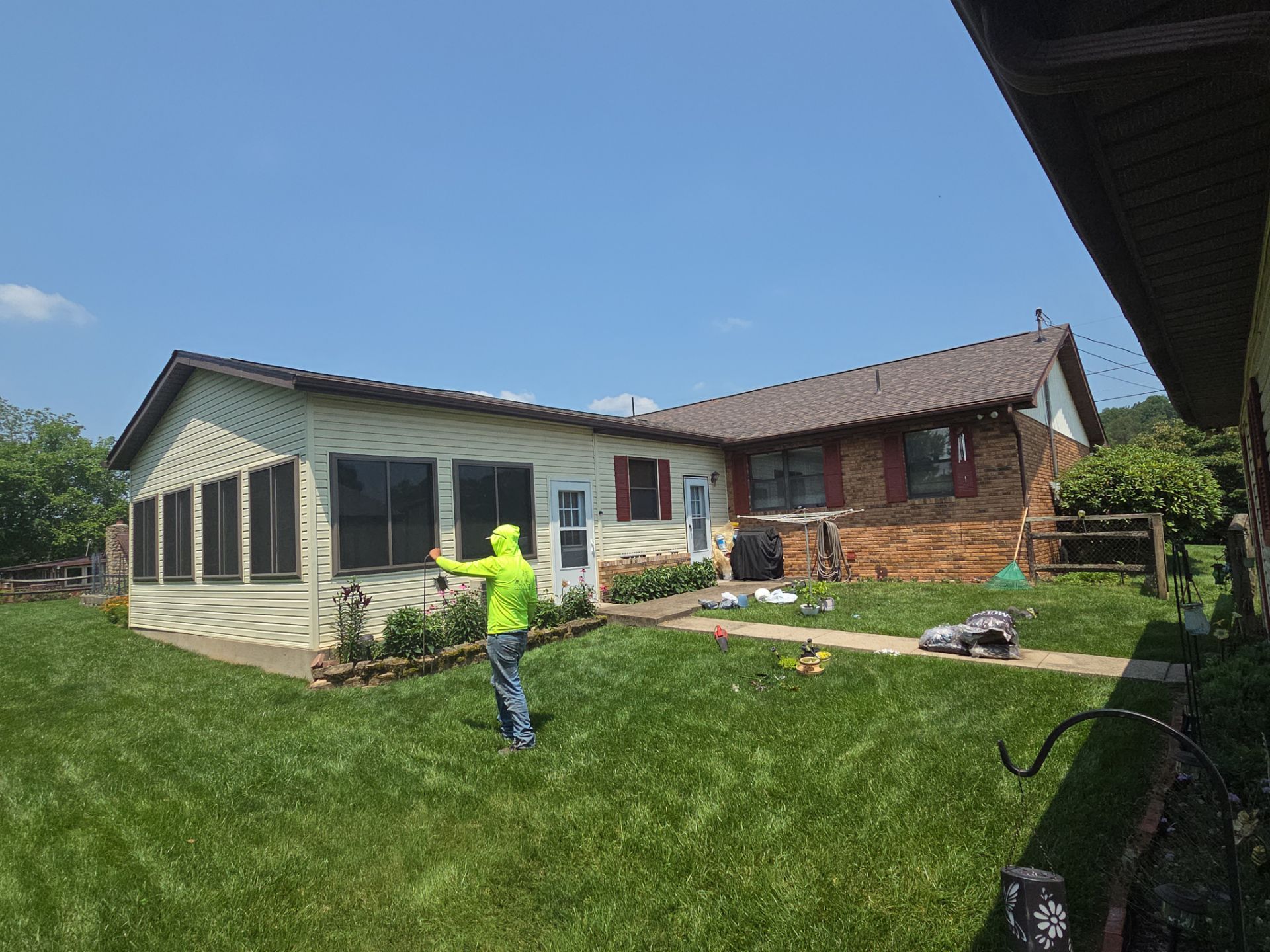 Project Spotlight: Stunning IKO Shadow Brown Roof in Hurricane, WV by Mr. Roofer