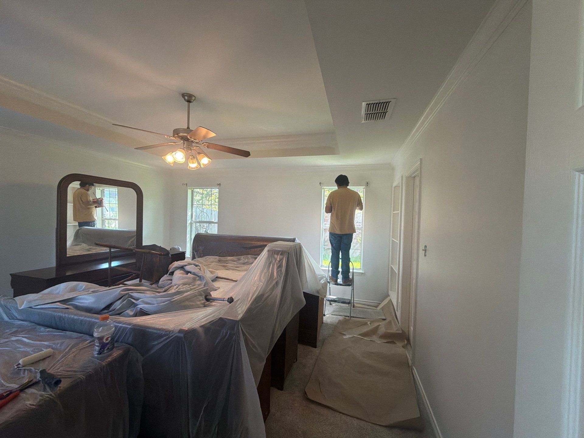 Lindale TX Interior Painting Transformation by Quality Coats Painting