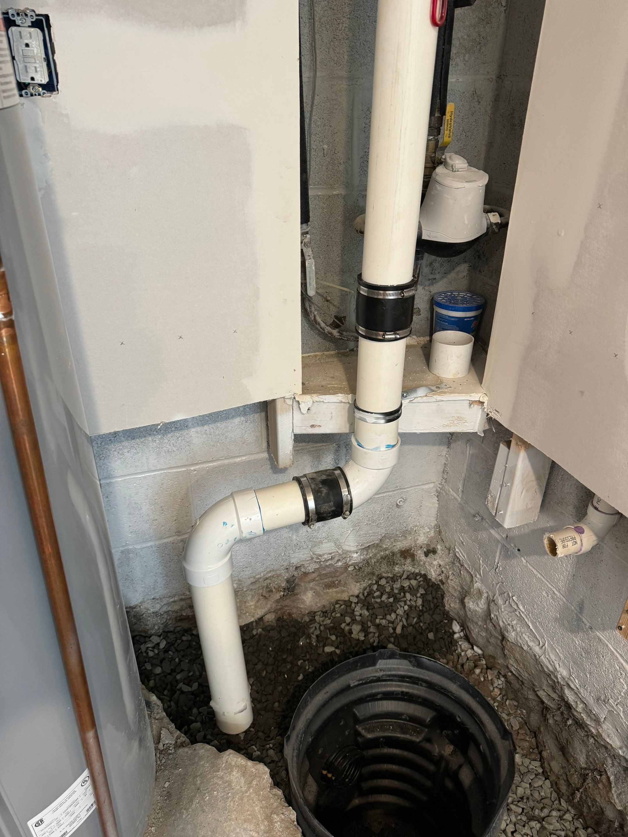 Interior French Drain & Wall Vapor Barrier Boonton NJ by Pure Service Pro, LLC 