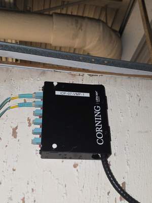 Structured cabling installation by CimaSolutions