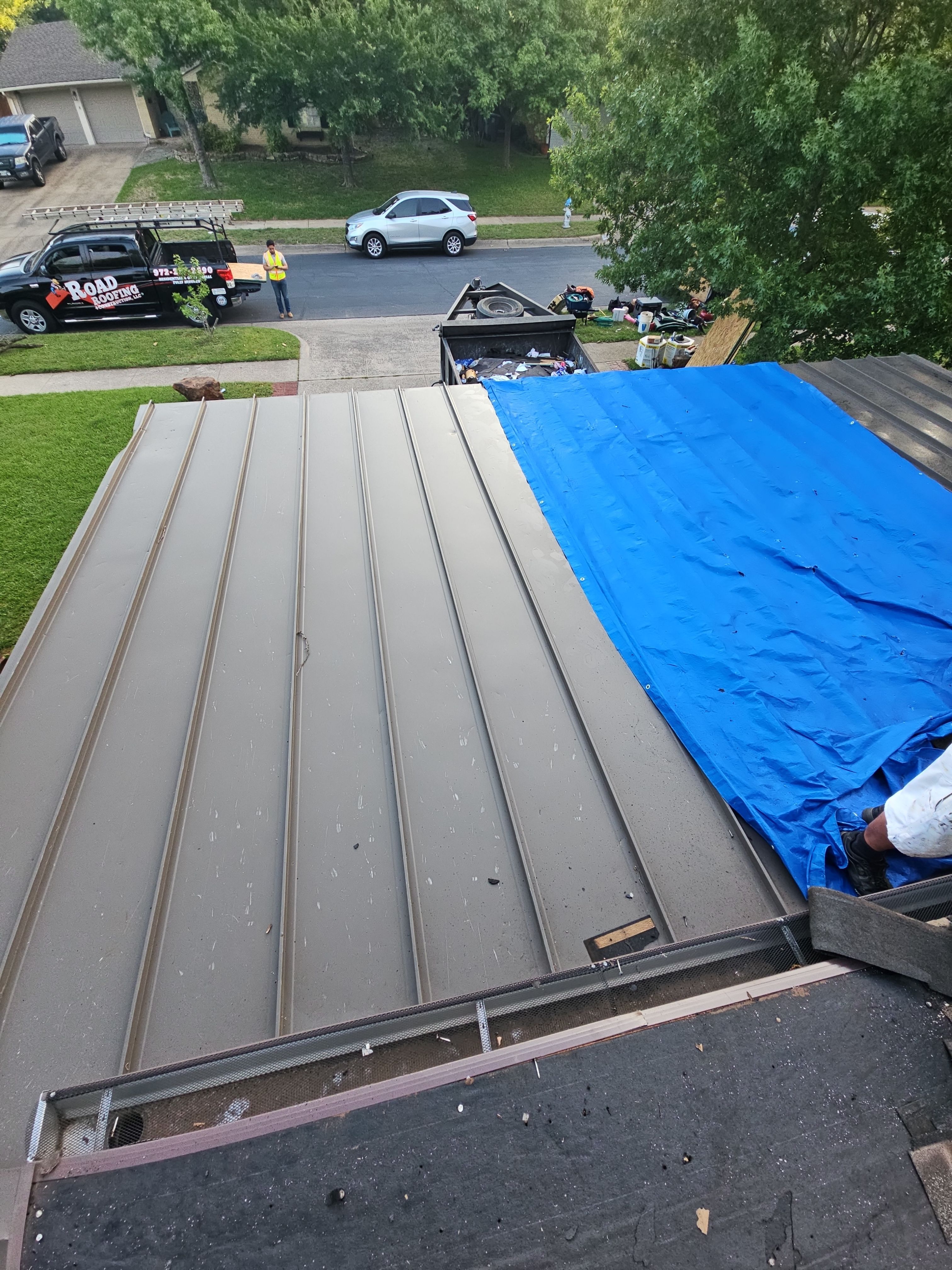 Roof Replacement in Garland TX. by road roofing llc