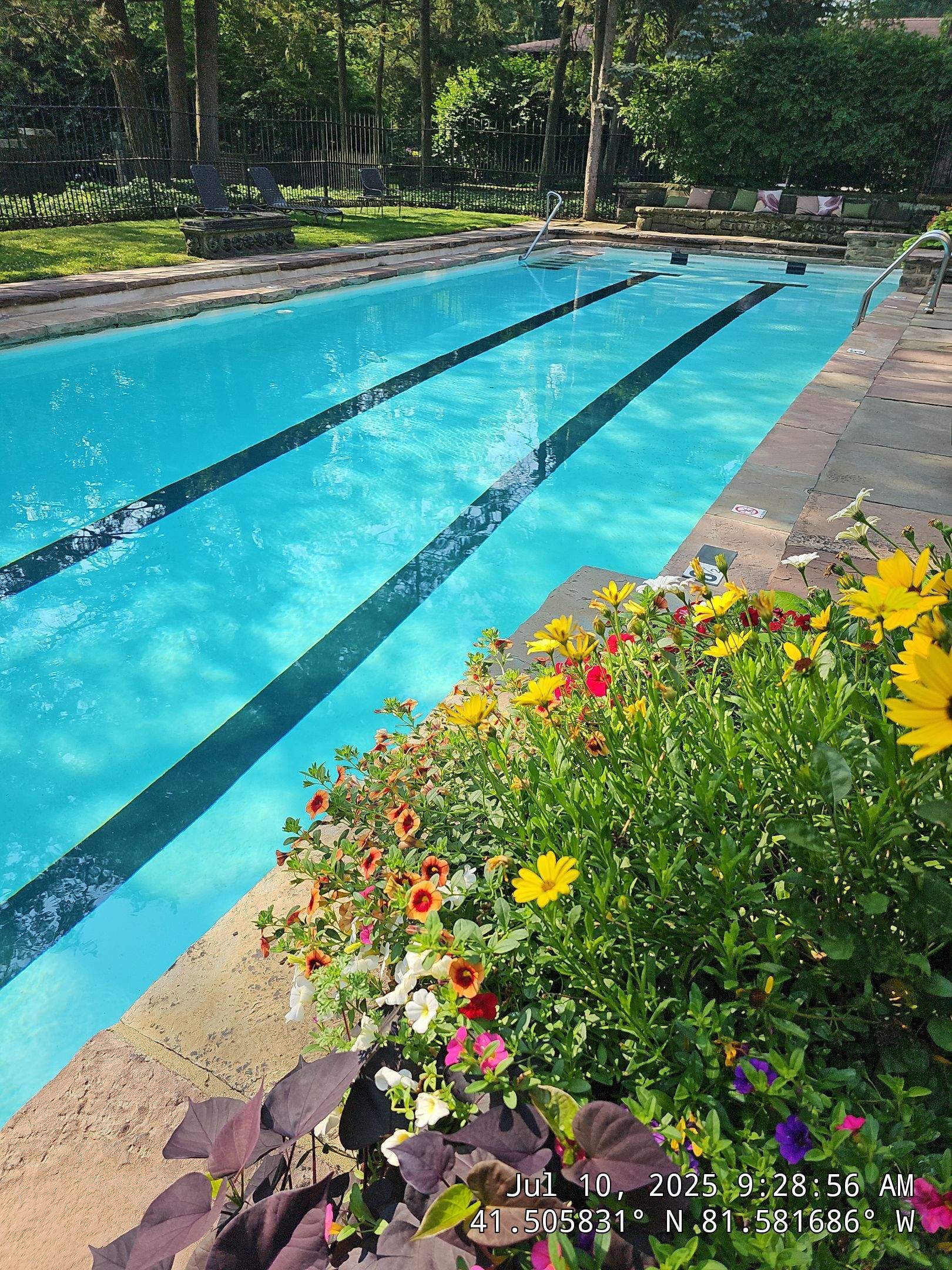 Lincoln Condo Lap Pool Remodel and Stone Patio Restoration by Customer Success Demo Account