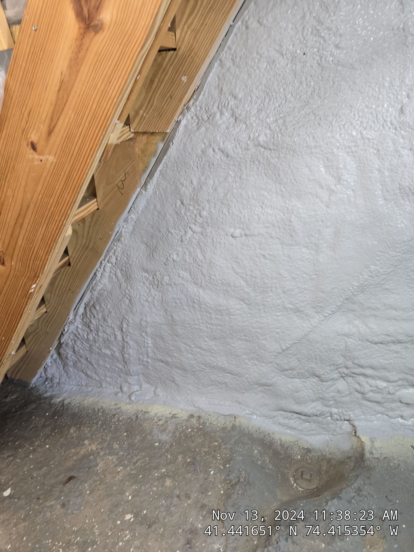 Attic Insulation using open cell spray foam by NYS Foam & Energy