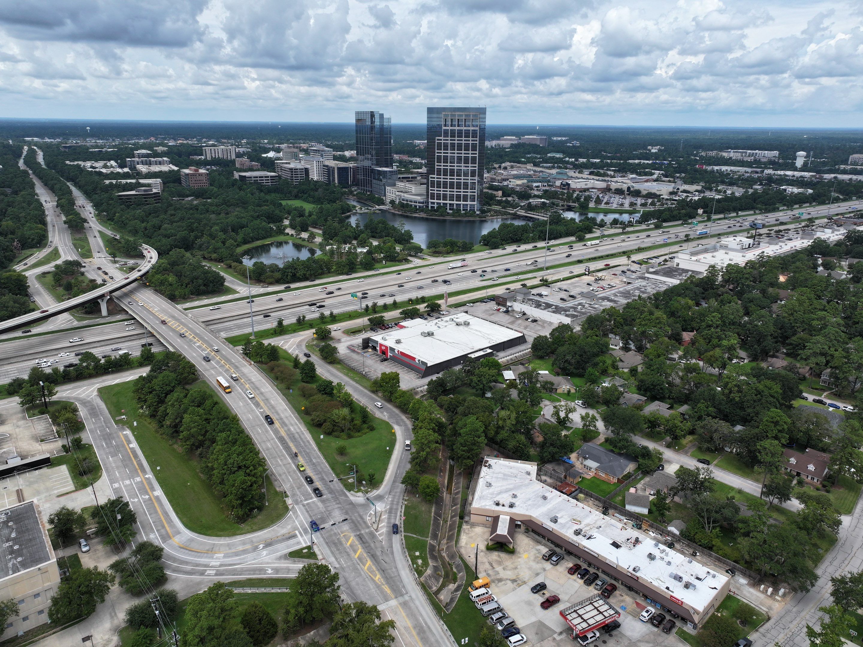 TPO Commercial Roof Replacement in The Woodlands by Abbott Roofing Company