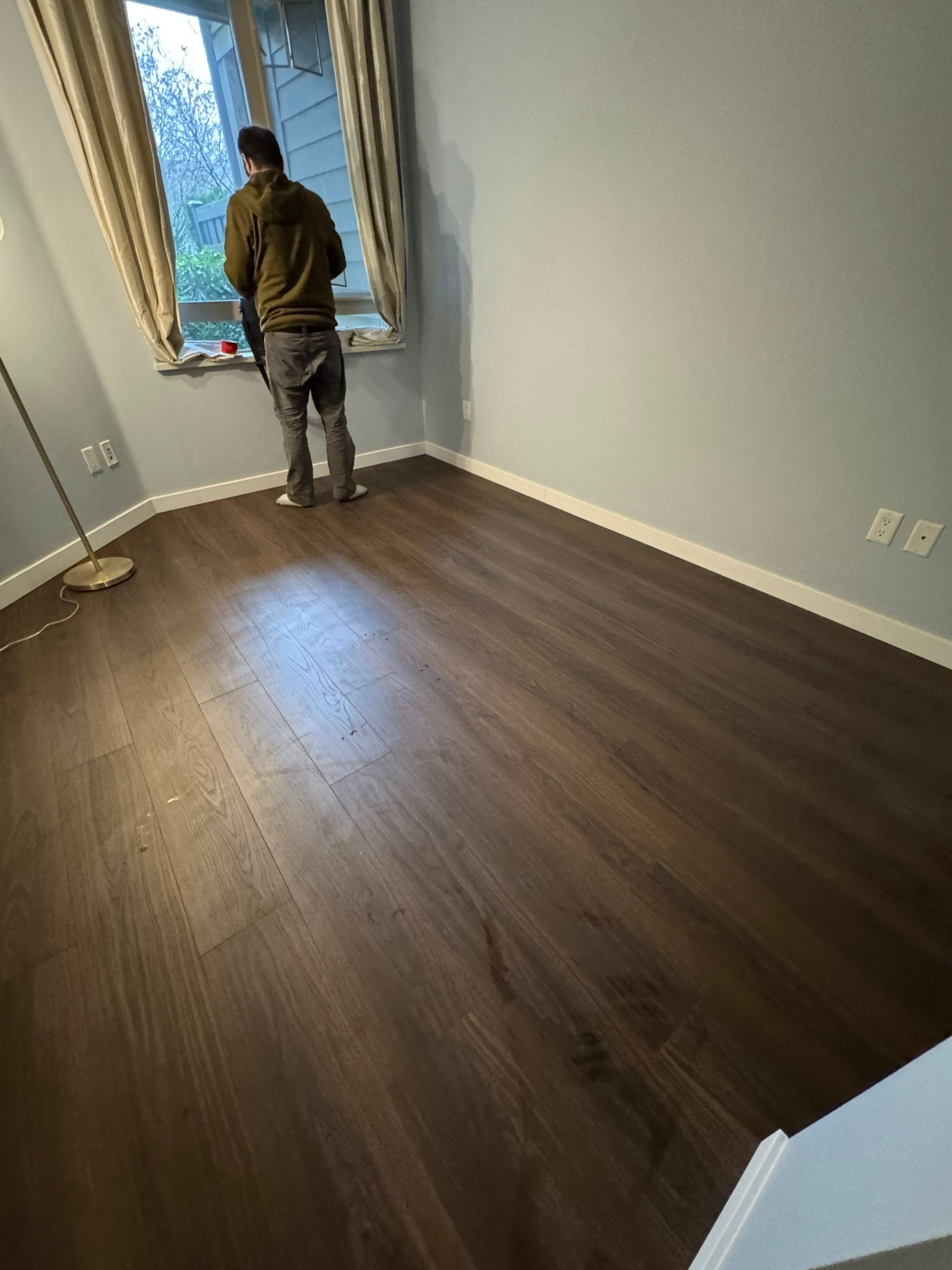 New Laminate Flooring- North Vancouver by YVR Construction Group