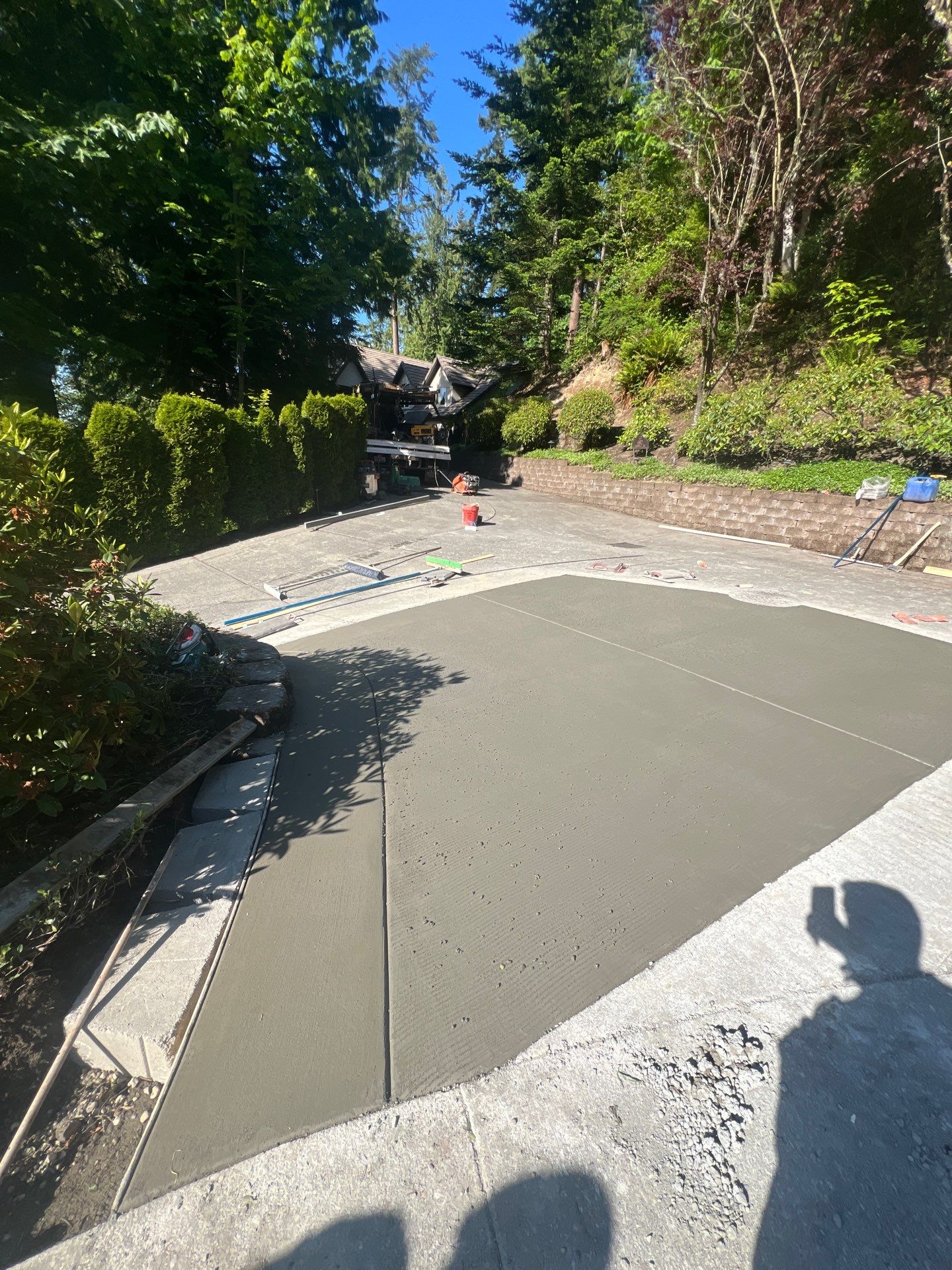 Concrete Driveway Patch Repair | Mukilteo  by Jireh Asphalt & Concrete Inc 