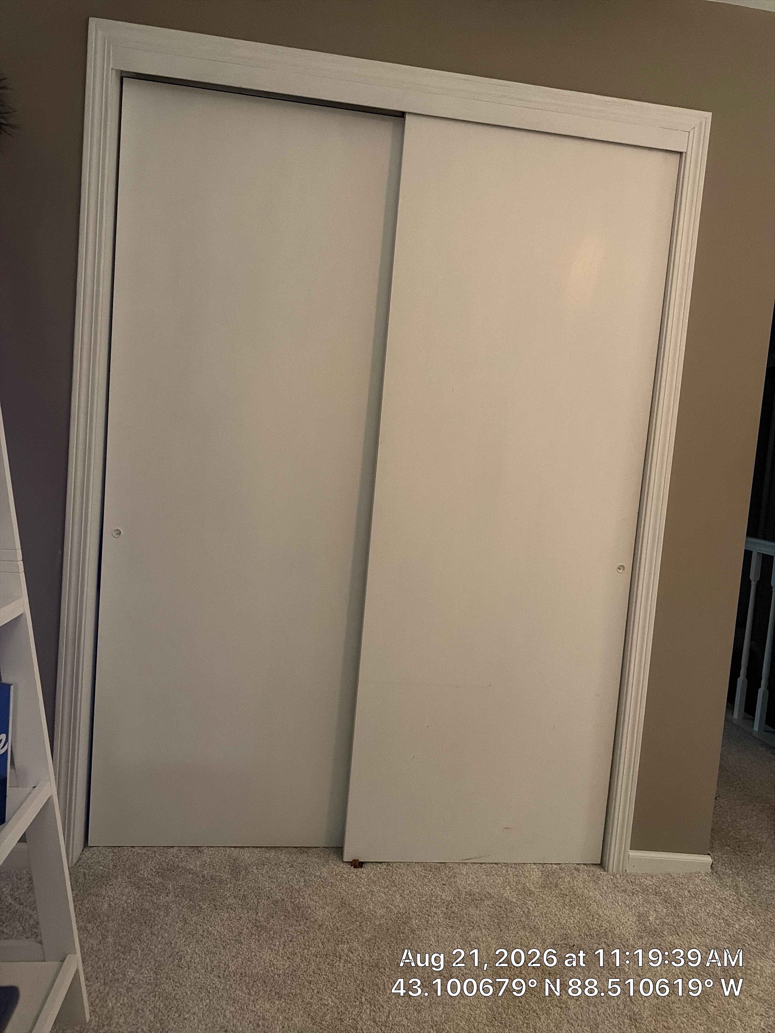 Interior Sliding Closet Door and Trim Installation in Oconomowoc by CompanyCam Sales Demo