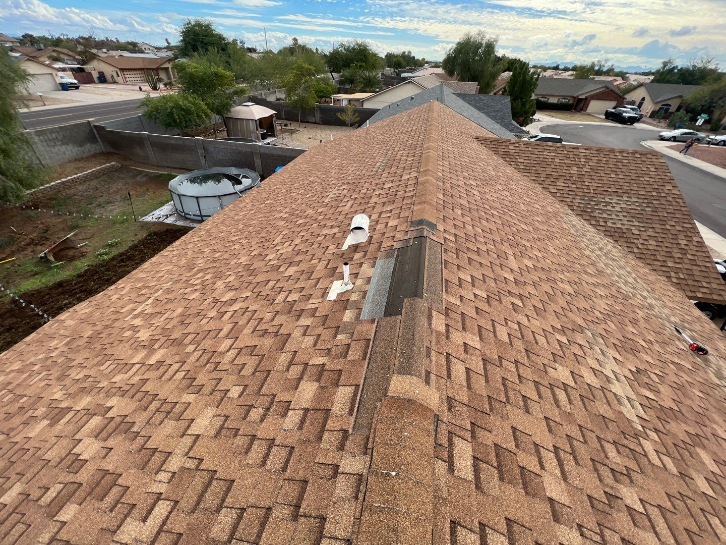 Jenna's Re-Roof and Ridge Vents by All Storm Roofing & Construction